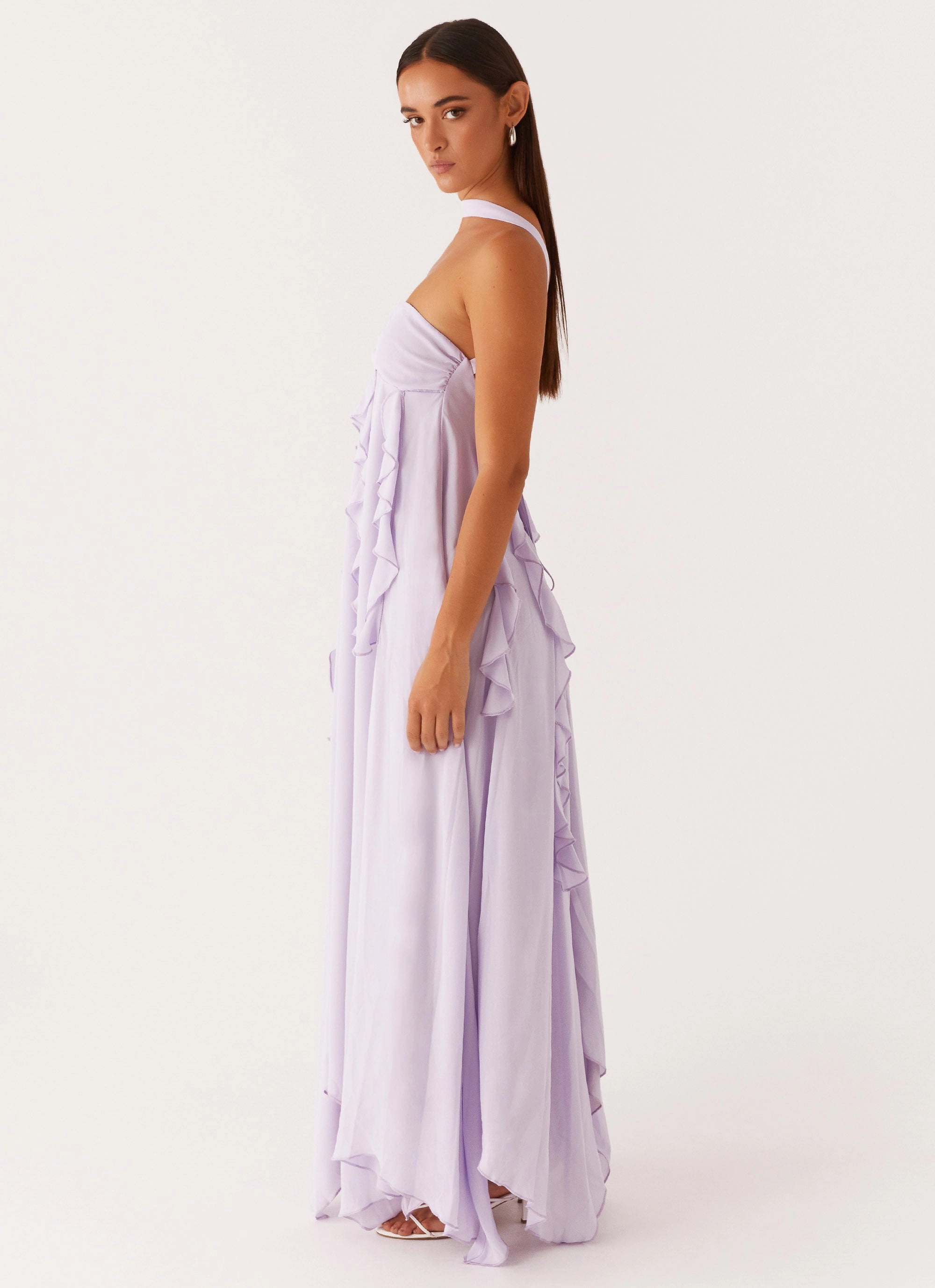 Florence Maxi Dress - Lilac Light Volume