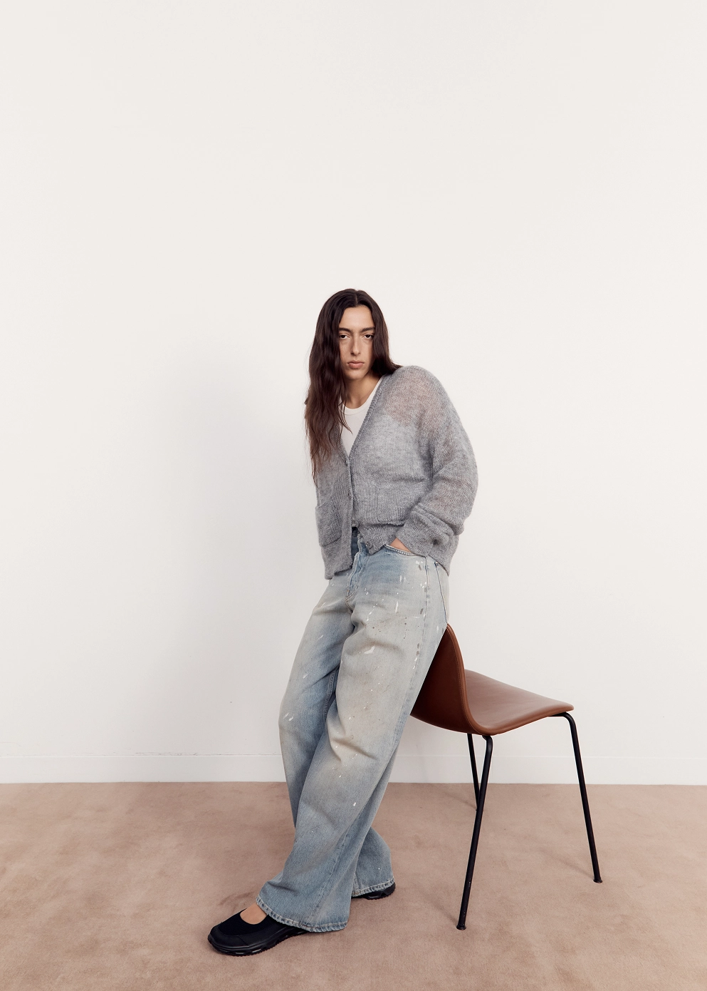 Cupola Relaxed Cardigan Thermal Lined Cuffs