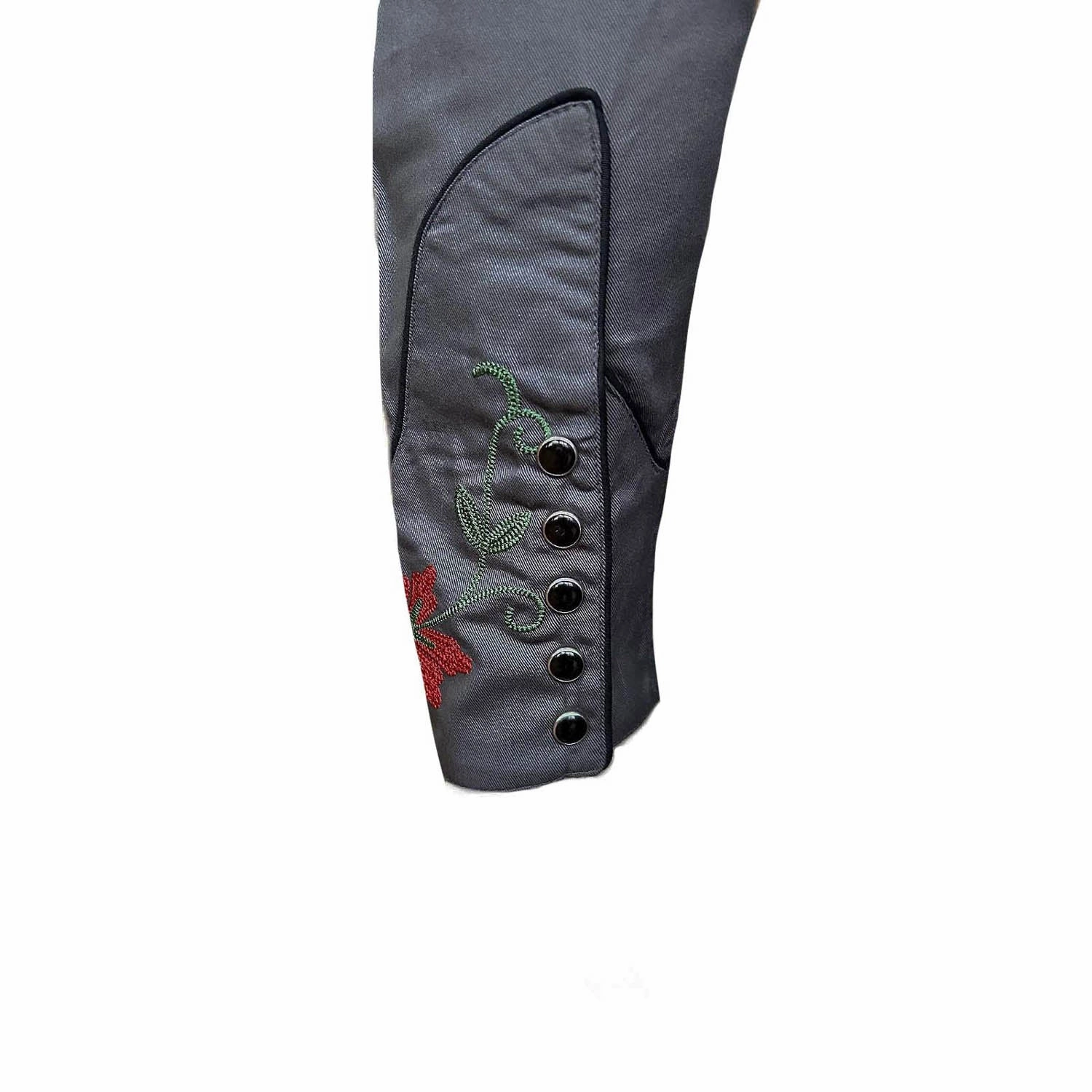 Weekend Vibes Rockmount Mens Vintage Bronc Western Grey 100% Cotton L/S Shirt