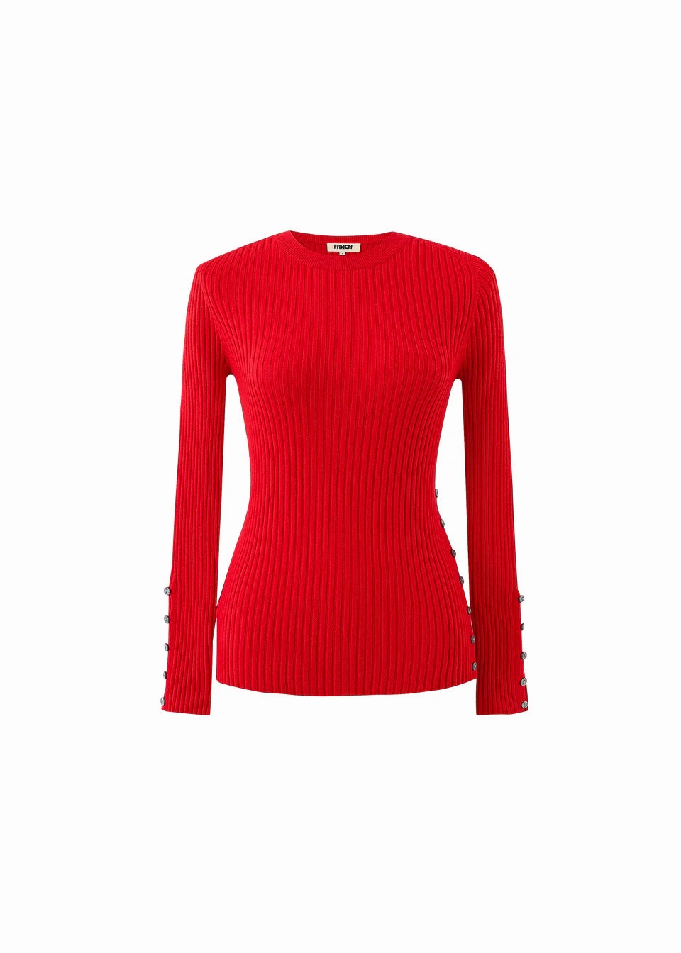 FRNCH Amaryllis Top - Red Warm & Soft