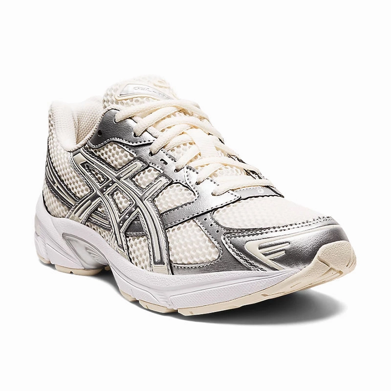 Anti Fatigue Footbed Lightweight Design Women's Gel-1130 Cream/Pure Silver