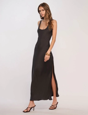 Amie Dress in Black Wedding-Guest