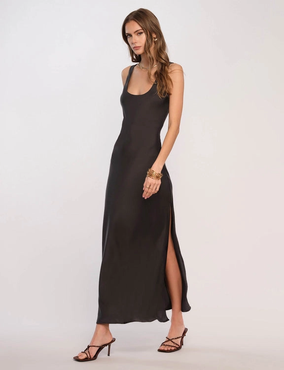 Amie Dress in Black Wedding-Guest