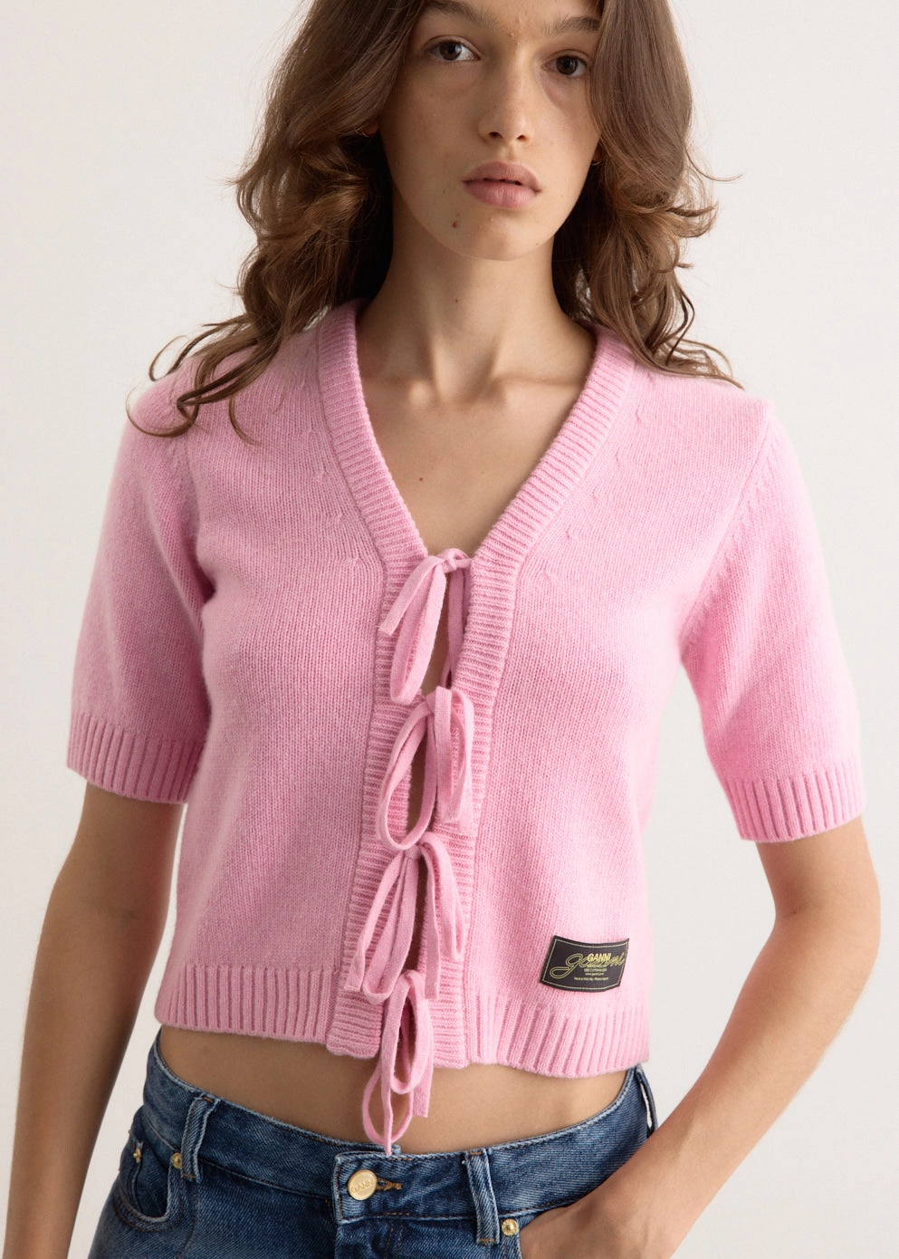 Lightweight Layer Future Wool Mix Short Sleeve Cardigan
