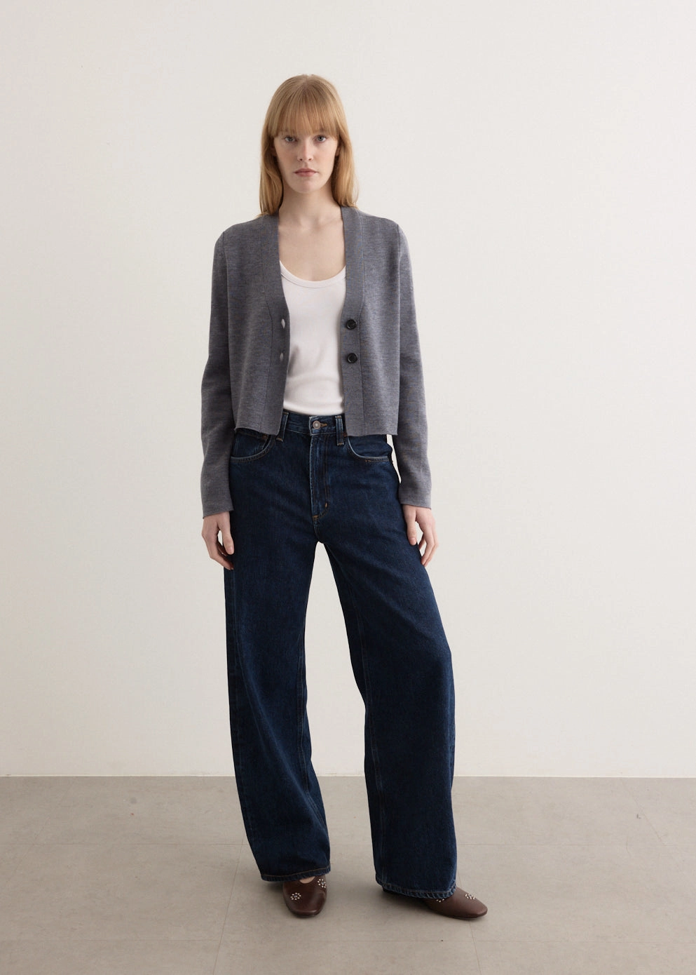 Easy Draping Turtle Neck Variant Anna Cardigan