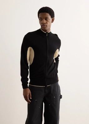 Gains Knit UV Protection Finish Full Length Zipper