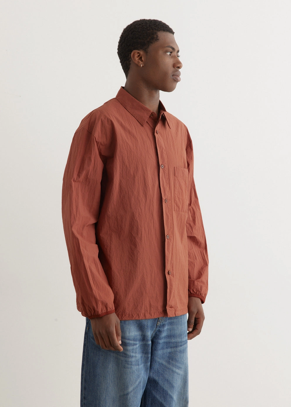 Garment-Dye Shirt Blouson Lifestyle Wear retro look
