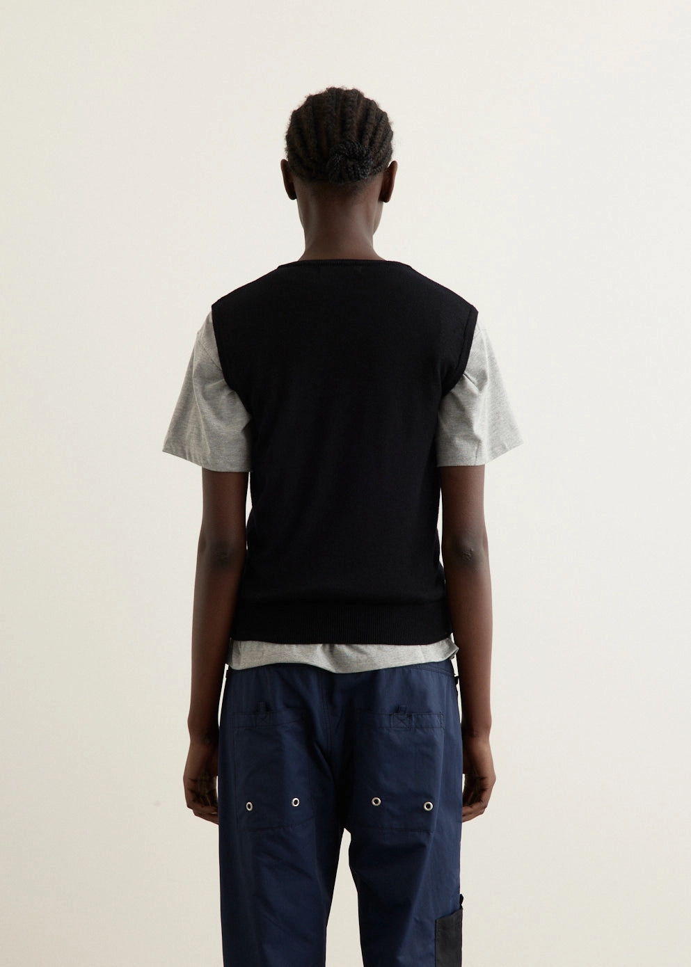 Garon Vest Sleek Texture