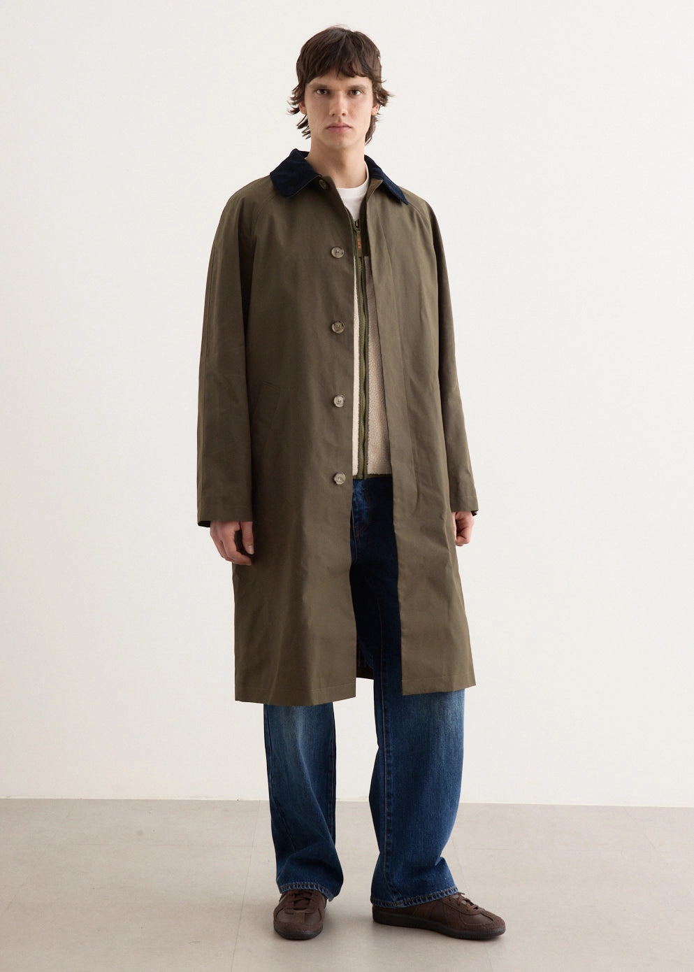 Gaspard Coat Flexible Shoulder Design Durable Color Retention