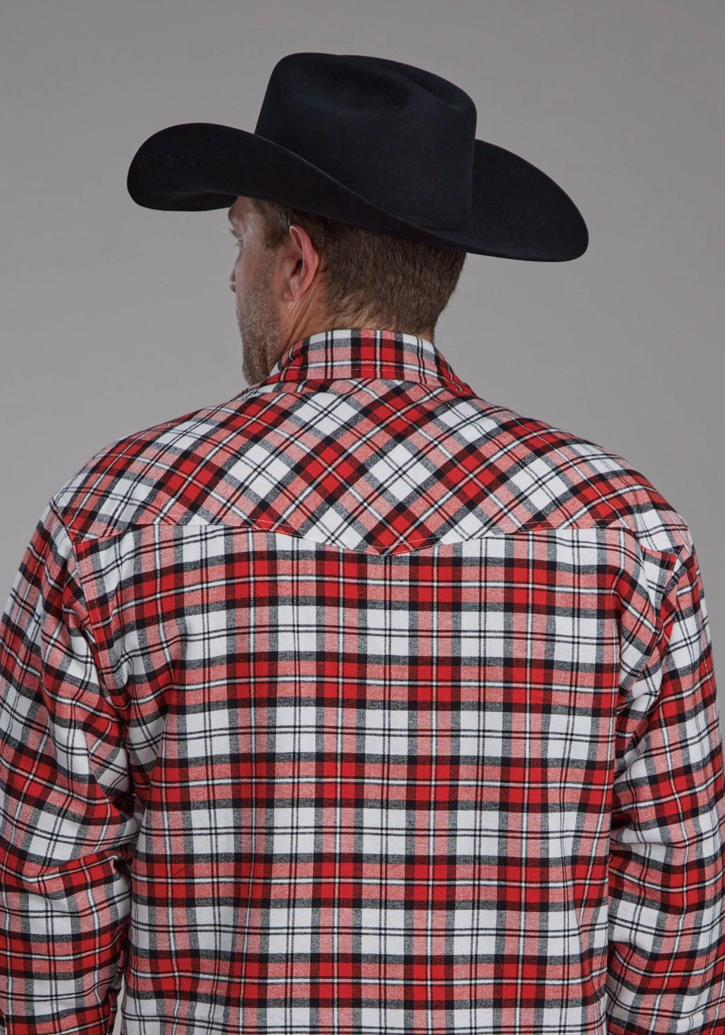 Roper Mens 2205 Sherpa Lined Orange 100% Cotton Tall L/S Shirt Functional Wear UV Protective Coating