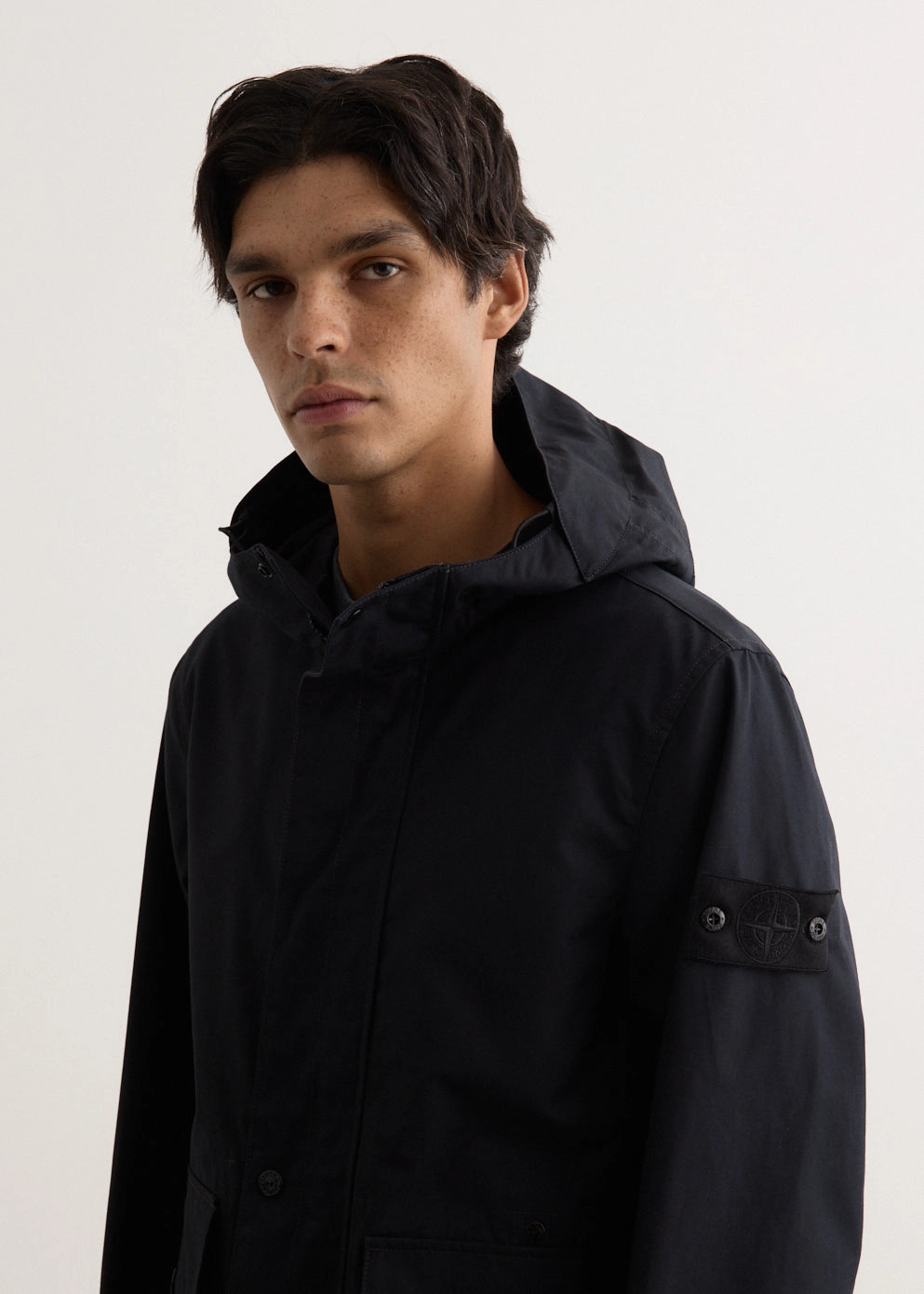 SeamlessShoulderPanels Ghost Weatherproof Cotton Short Jacket