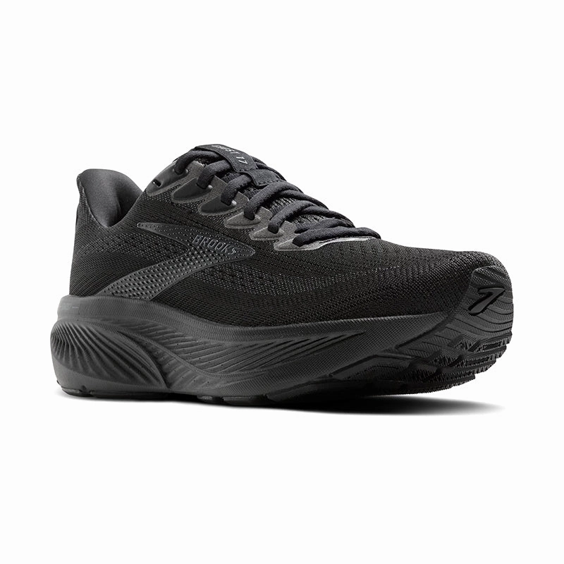 interval training shoe compatibility Non Slip Pattern Men's Ghost 17 (WIDE) Black/Black/Ebony
