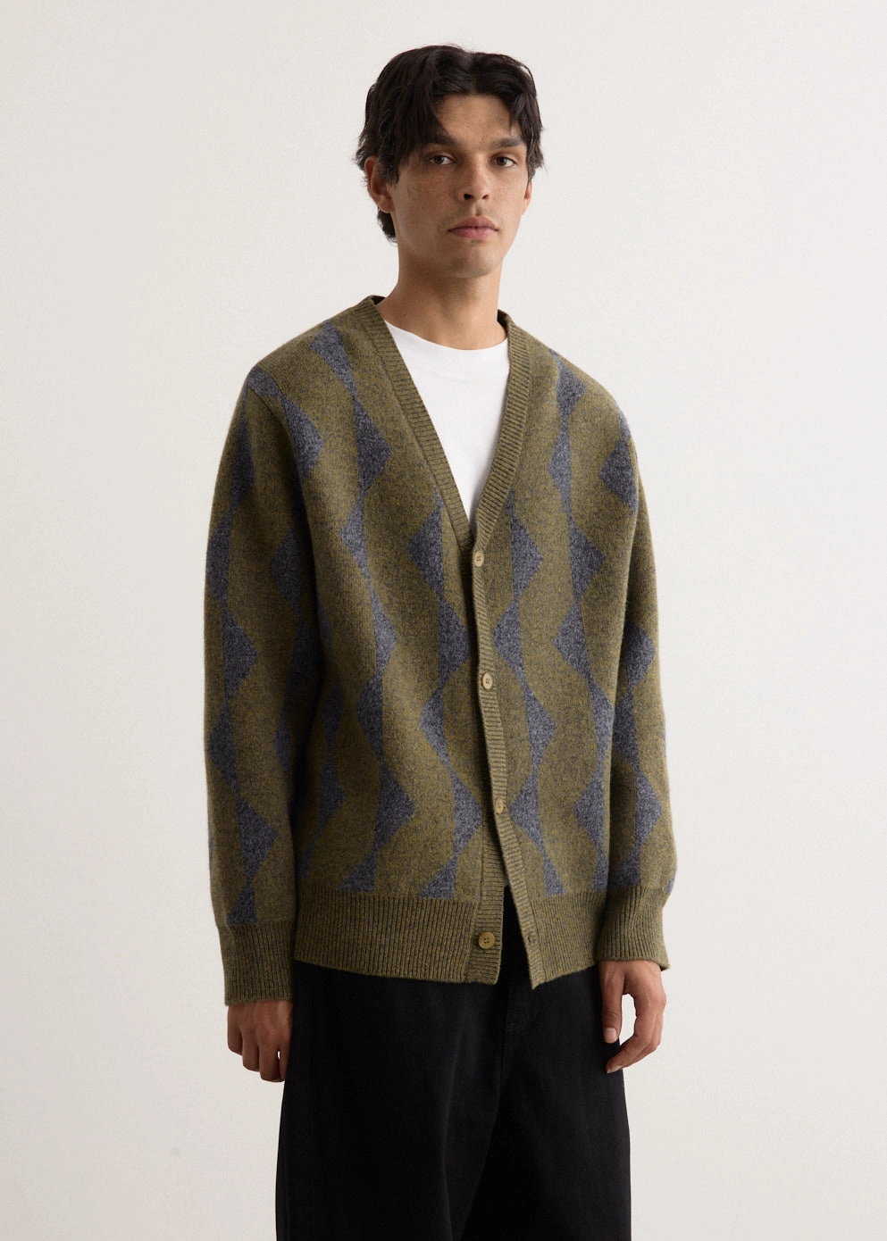 Ventilation Vents Soft Comfort Design Atlantic Stripe Cardigan