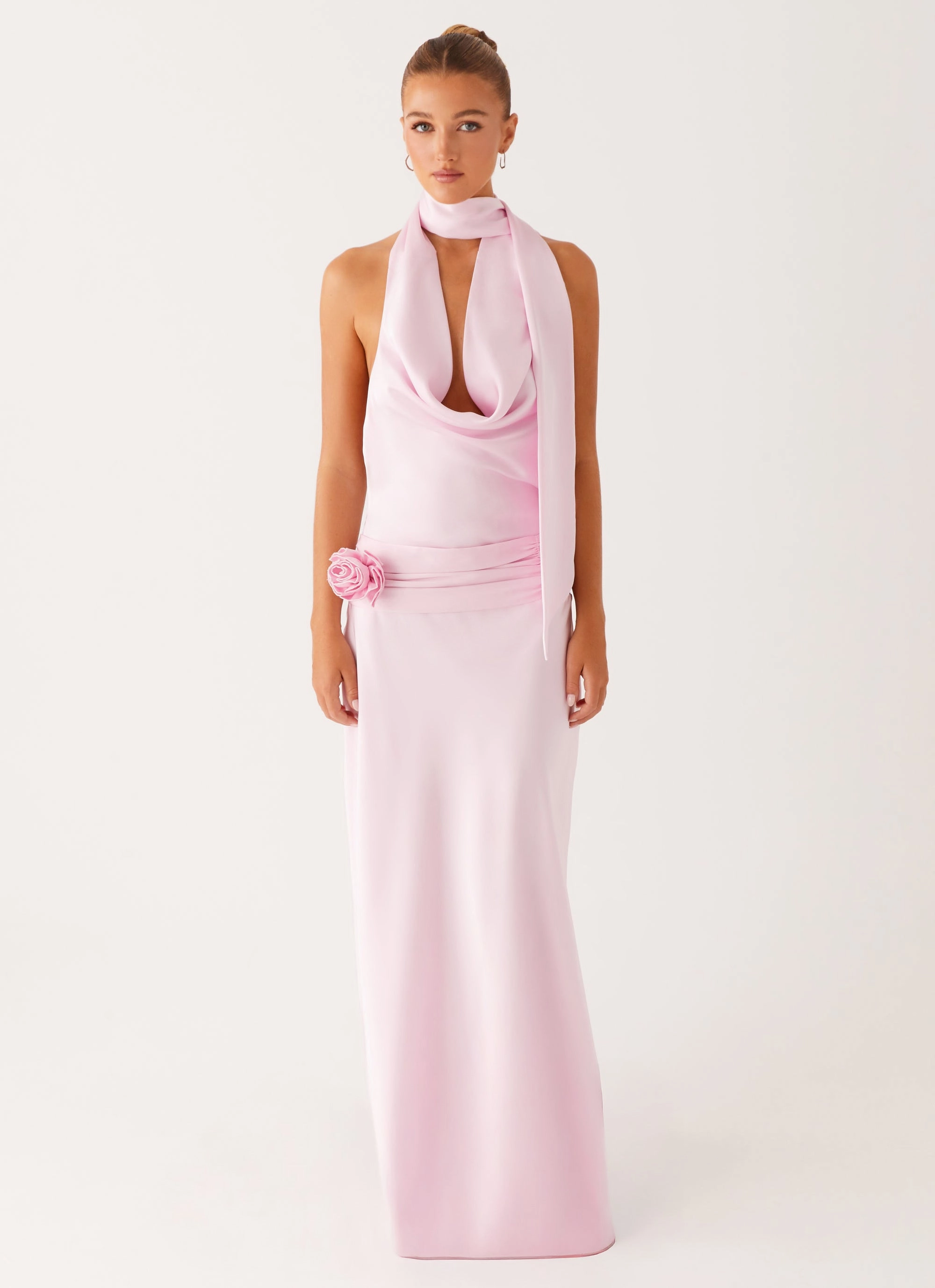 Imani Maxi Dress - Pink Trend Movement