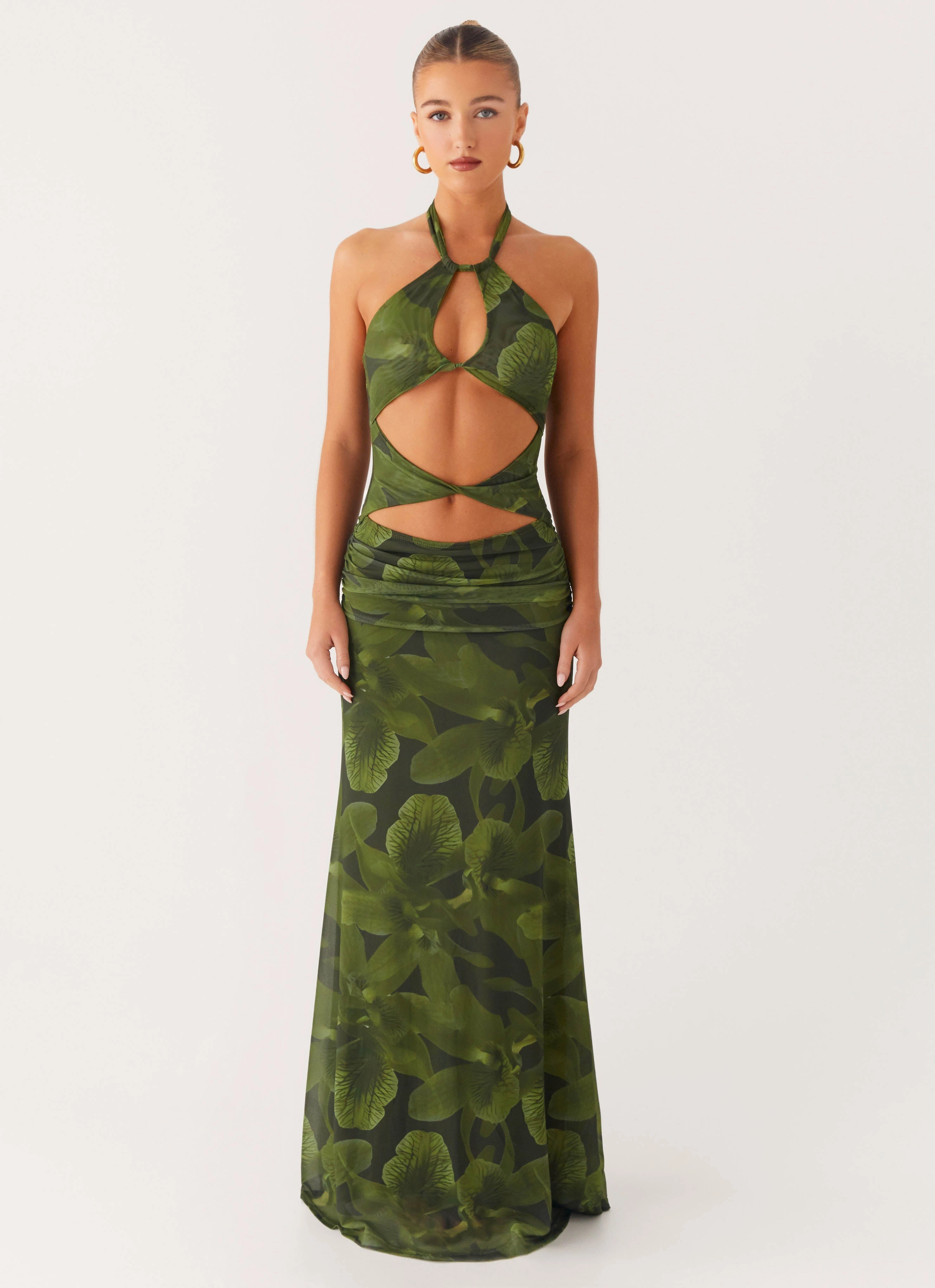 Statement-Piece Work Favorite Tatyana Maxi Dress - Tropic Floral