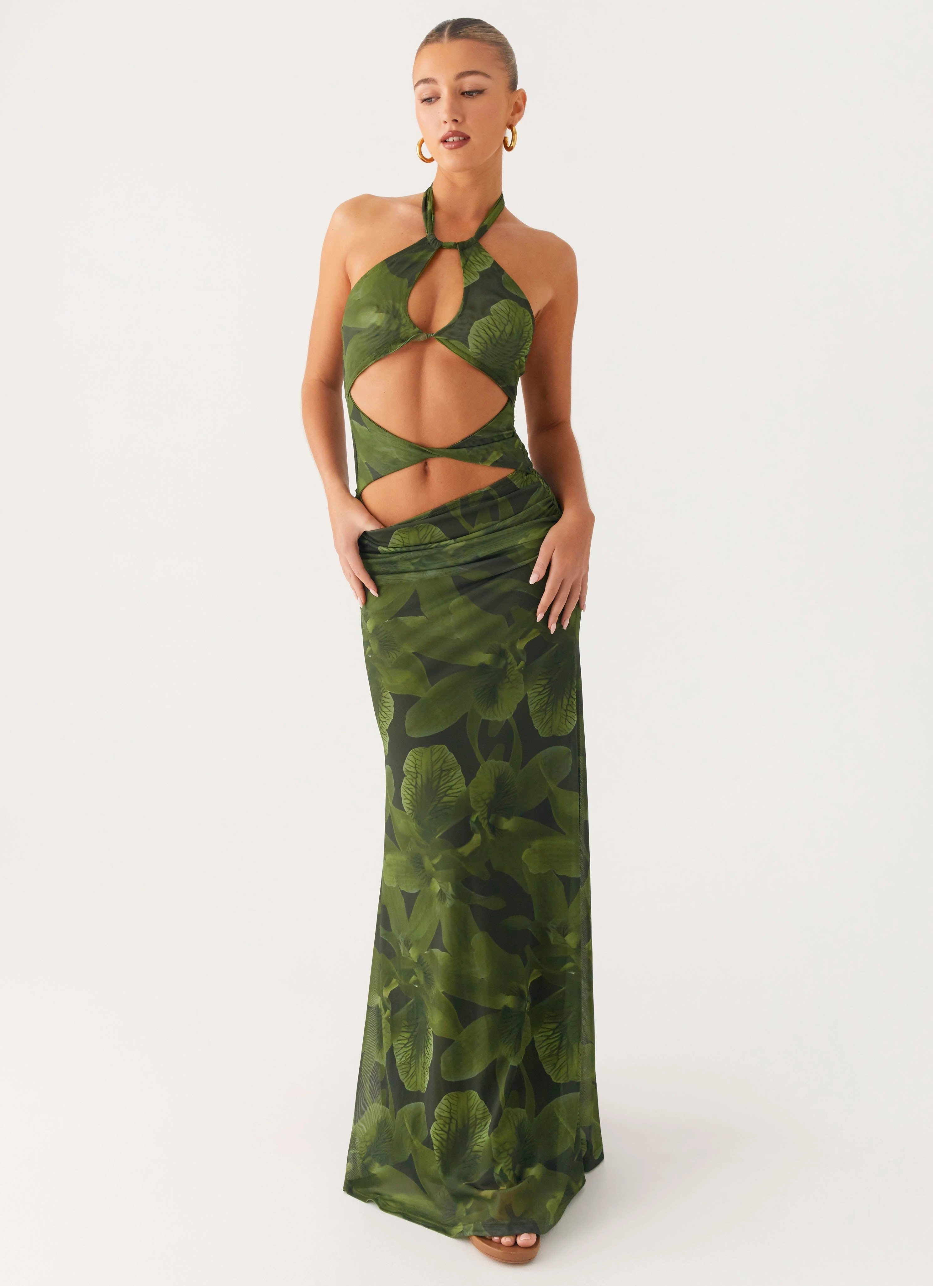 Feminine Look Tatyana Maxi Dress - Tropic Floral