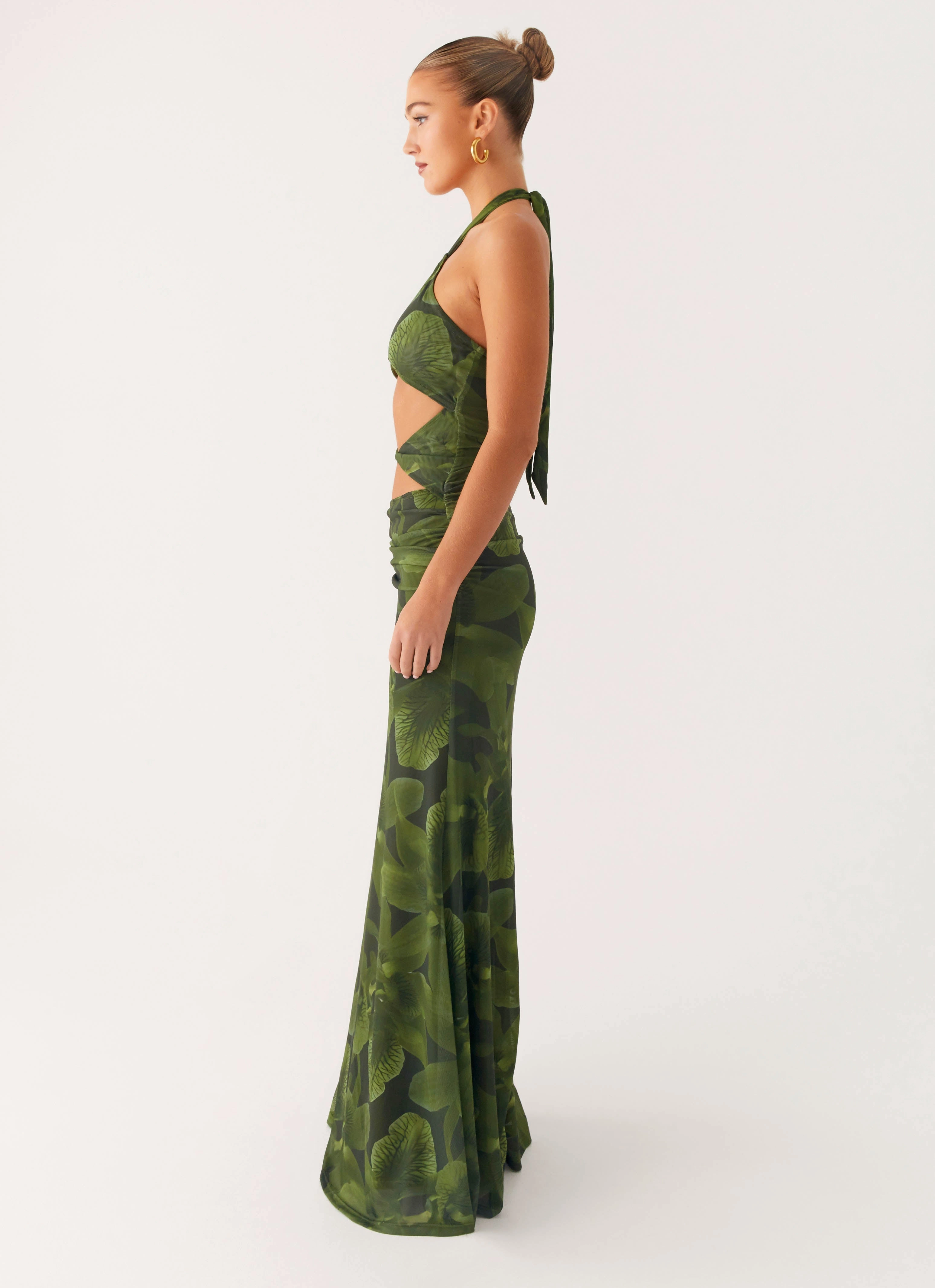 Tatyana Maxi Dress - Tropic Floral Soft Texture