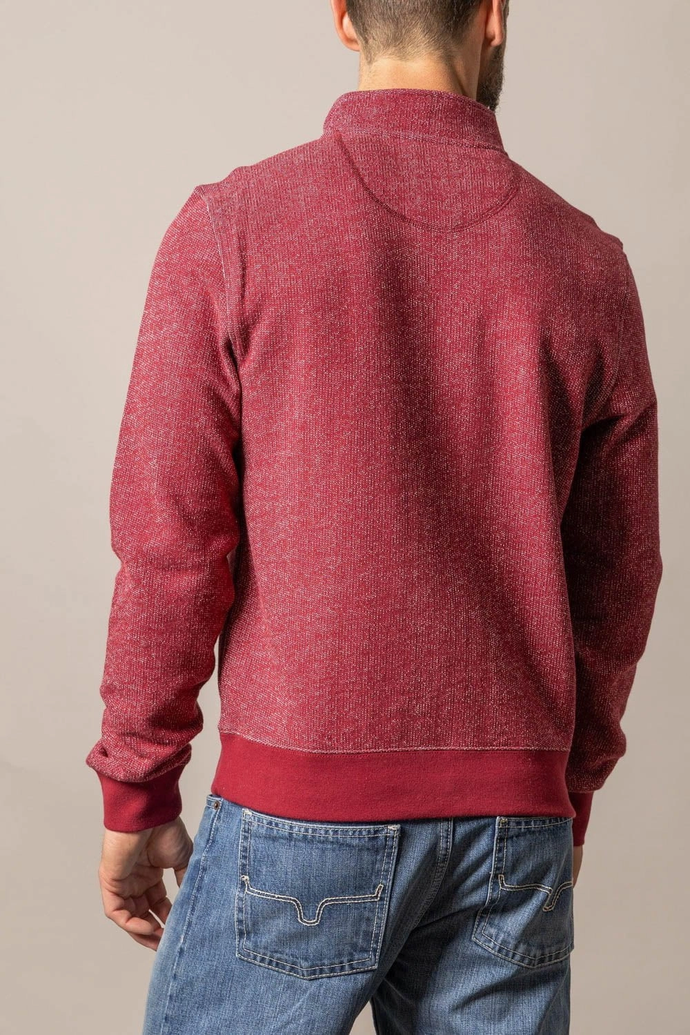 Kimes Ranch Mens Kingswell Red 100% Cotton Sweatshirt Winter Retreat