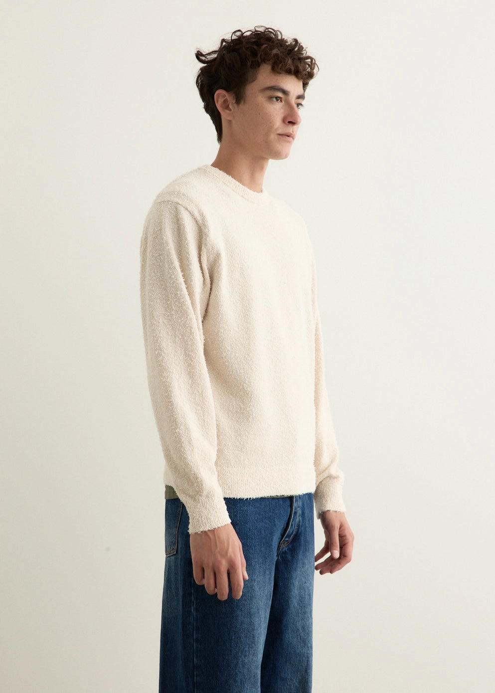 Street Fashion Greg Loop Yarn Sweater