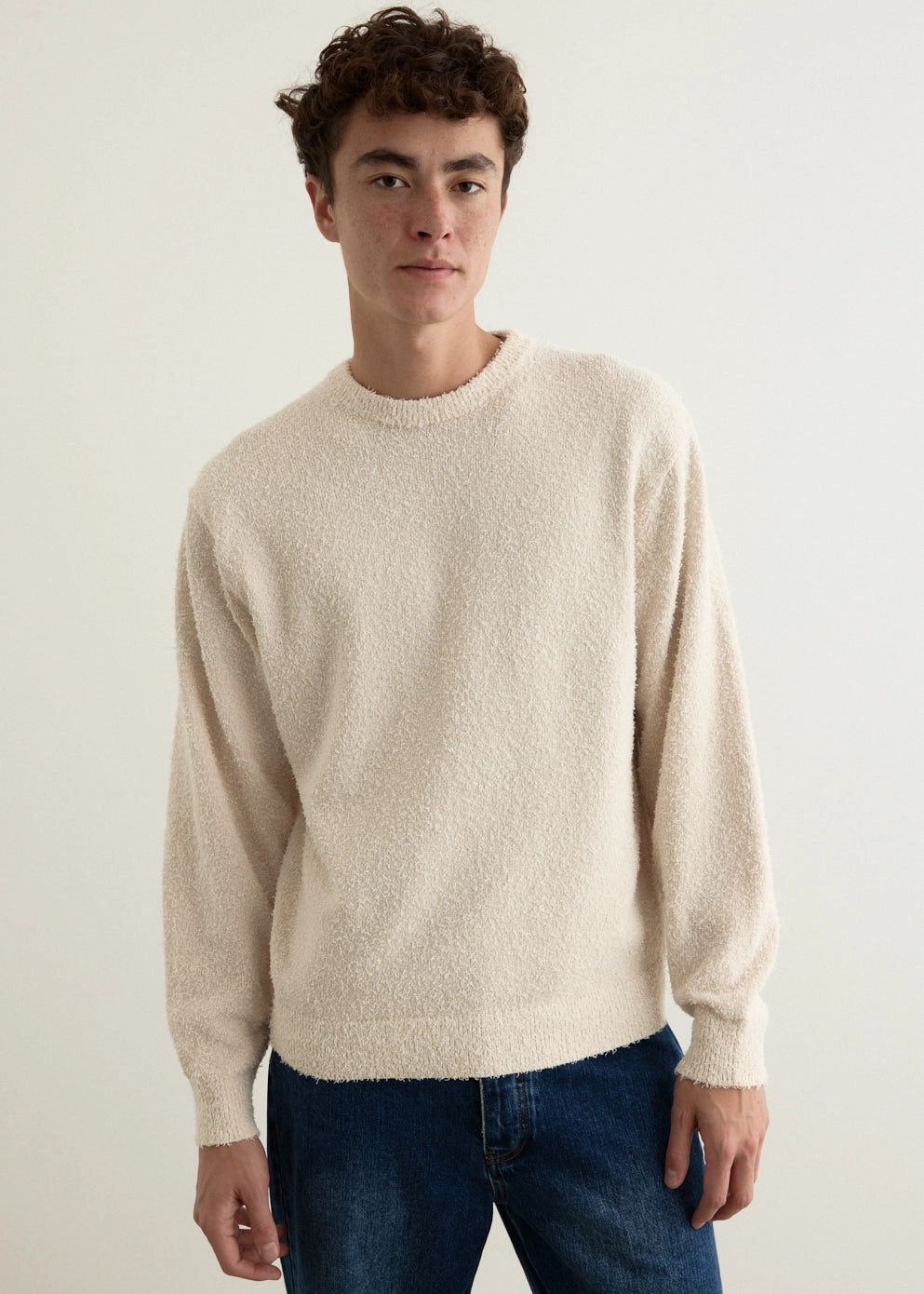 Greg Loop Yarn Sweater Unstructured Fit