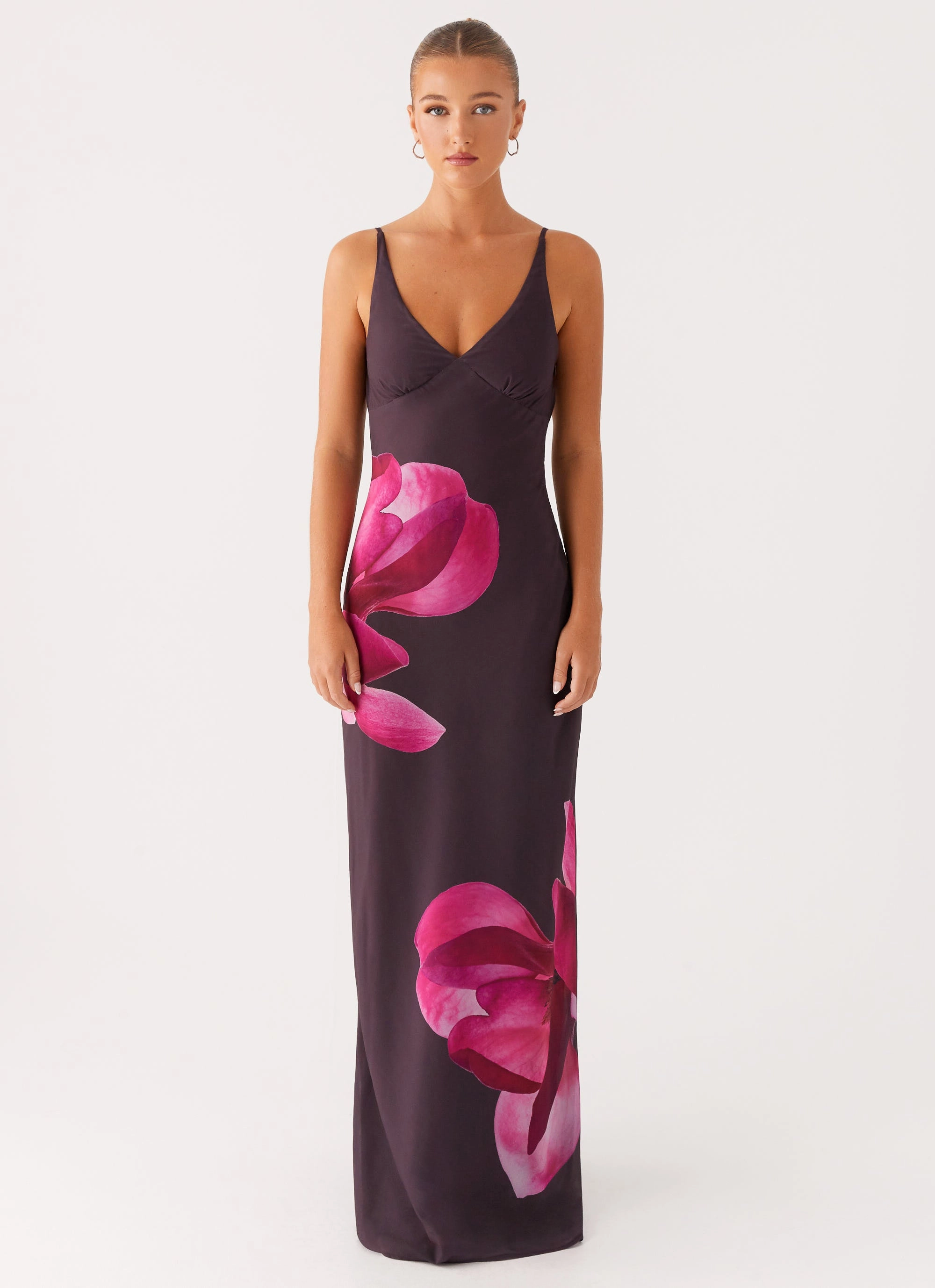 Rooftop-Event Griselda Maxi Dress - Dark Chocolate