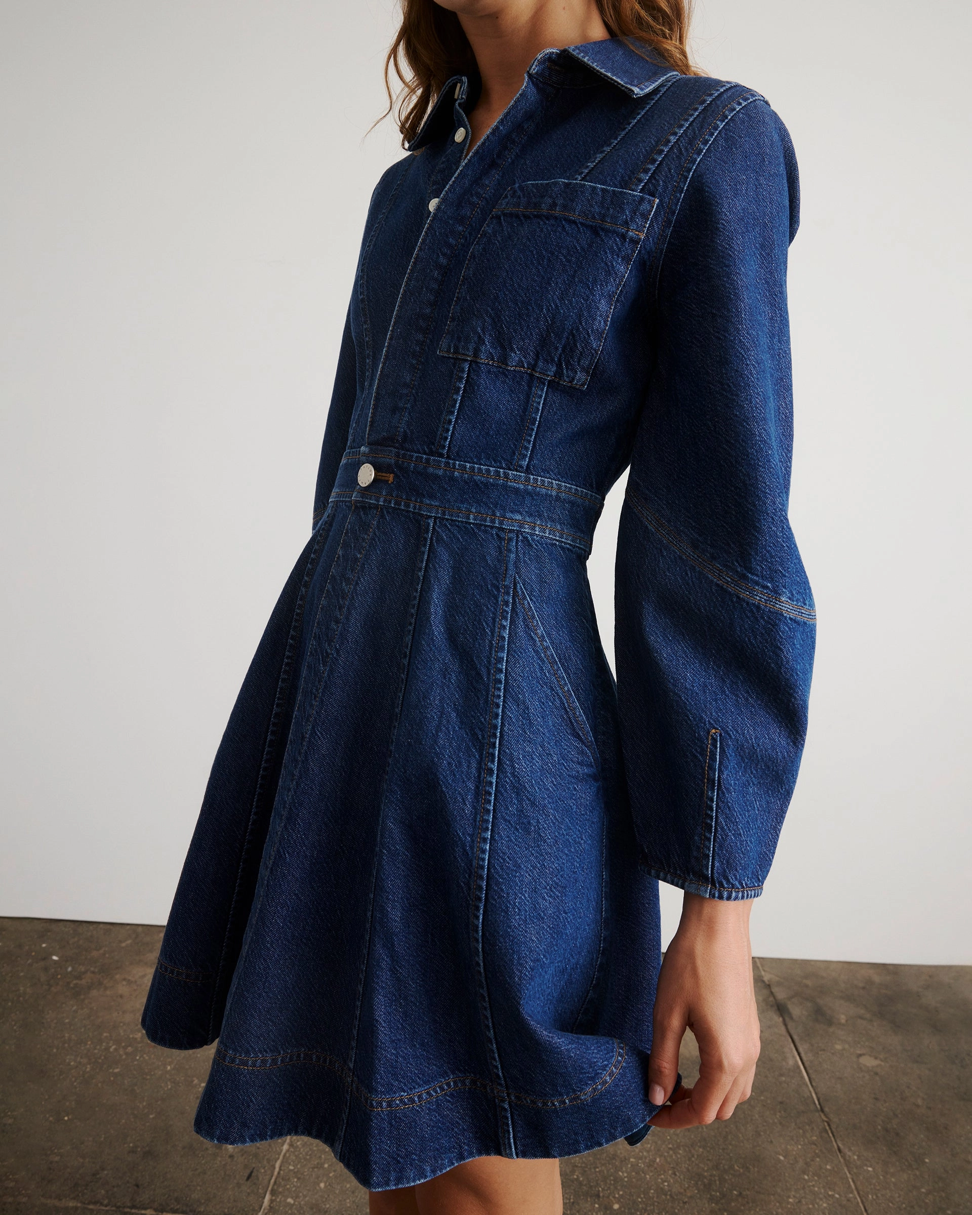 Soft Lines Elegant Appearance Hailey Dress