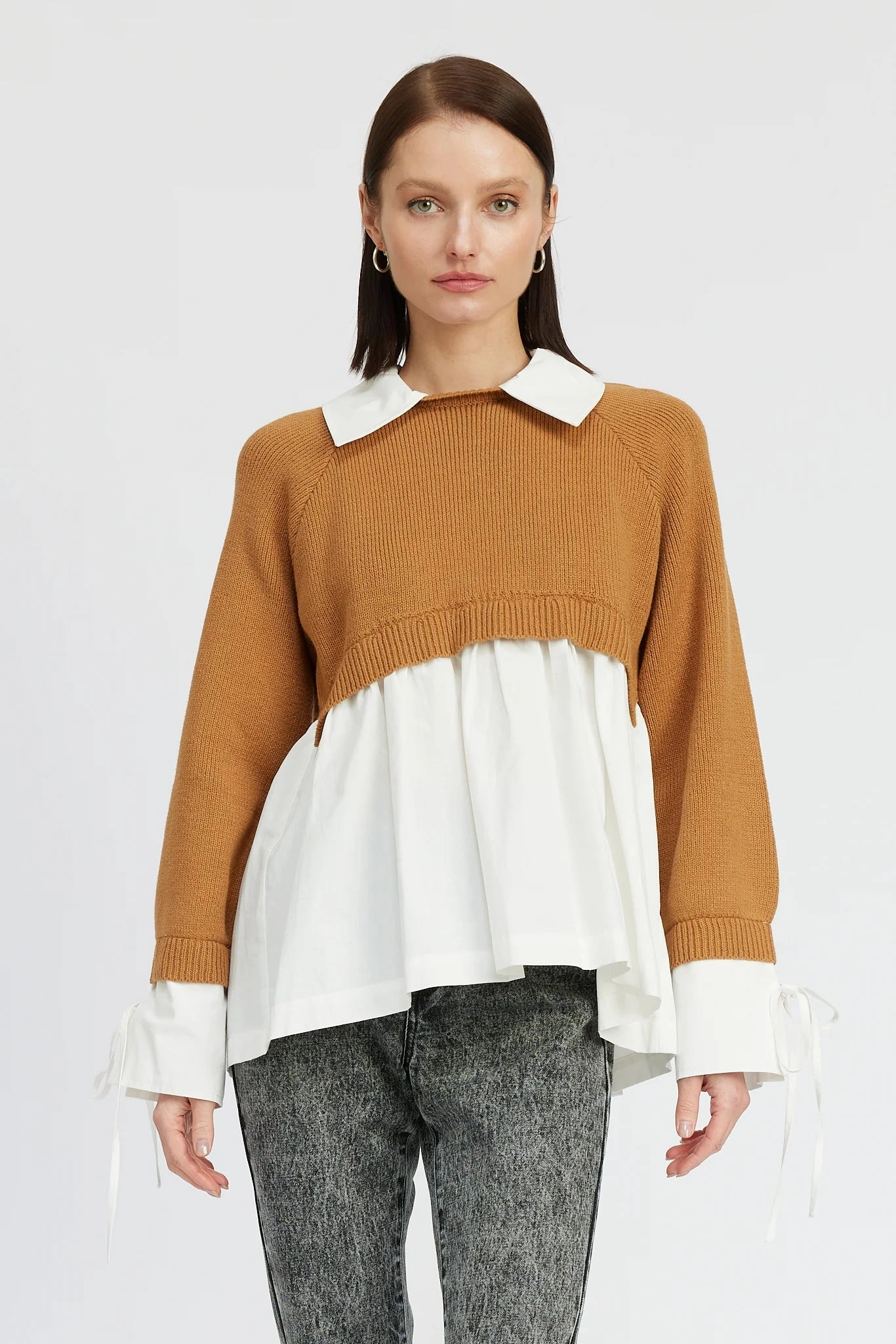 Hallie Top Relaxed Fit Sleek Wear