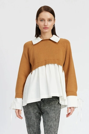 Hallie Top Relaxed Fit Sleek Wear