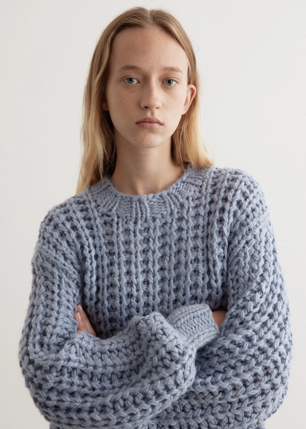 Hand Knit Sweater LowCarbon Footprint Textile Modern Touch