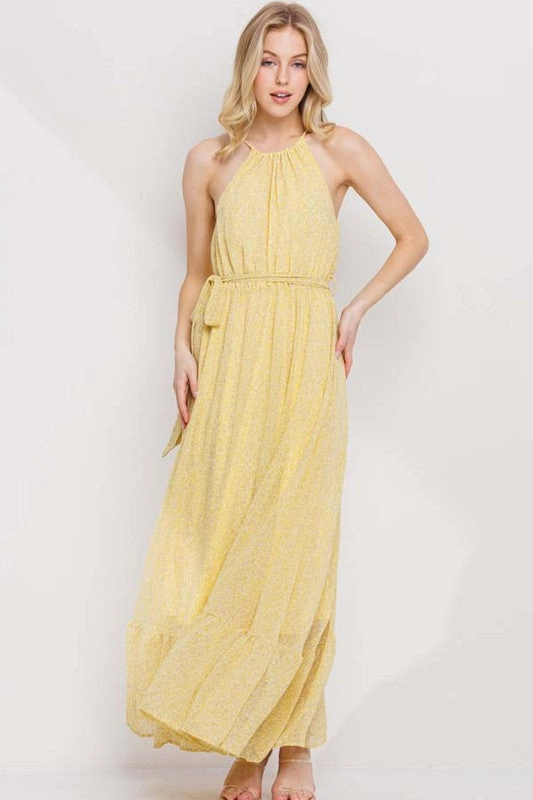 Subtle Touch HAPPY FEELINGS FLOWER PRINT DRESS