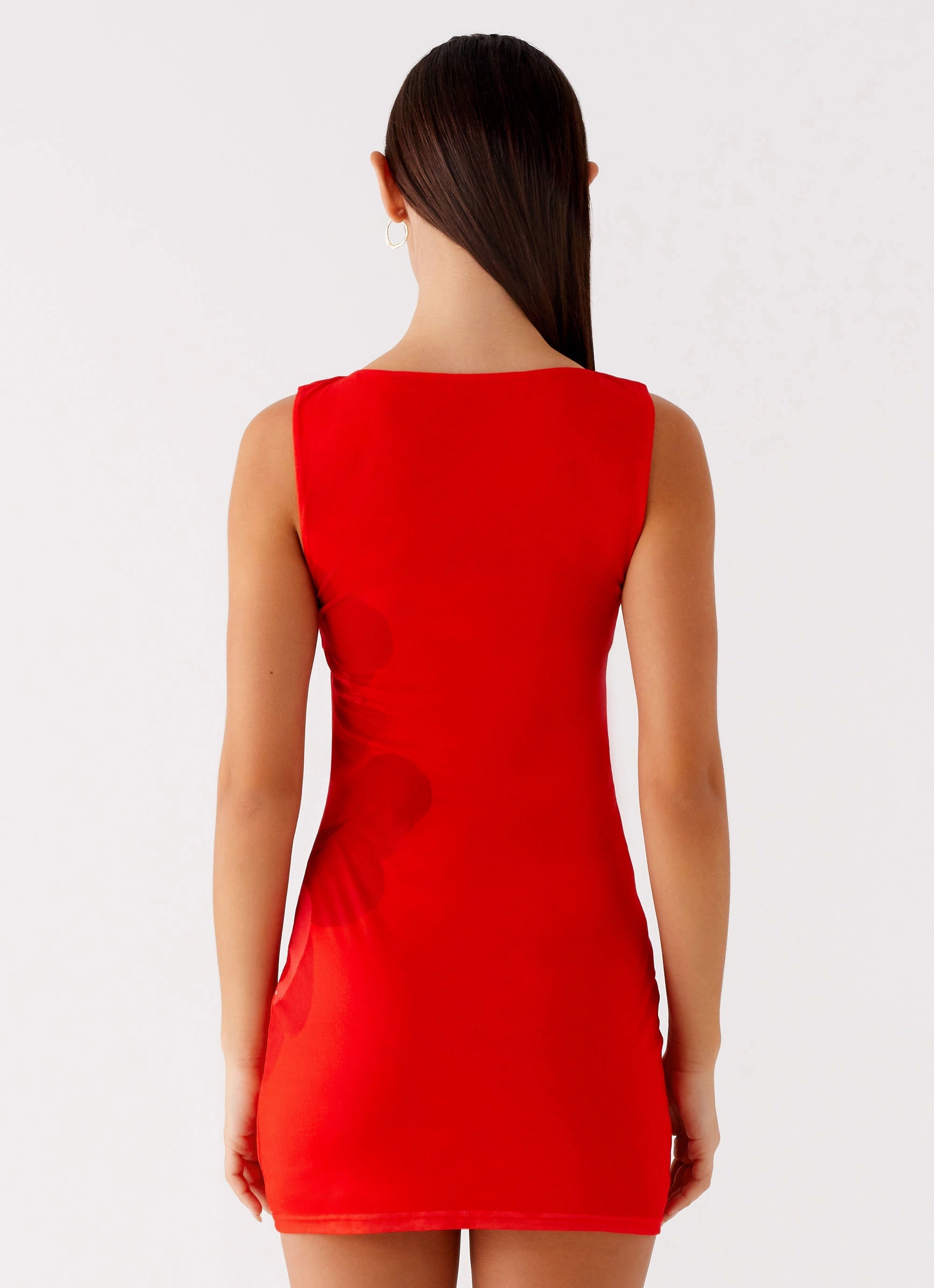 Happy Hour Mini Dress - Red Evening Classic Evening Vibe