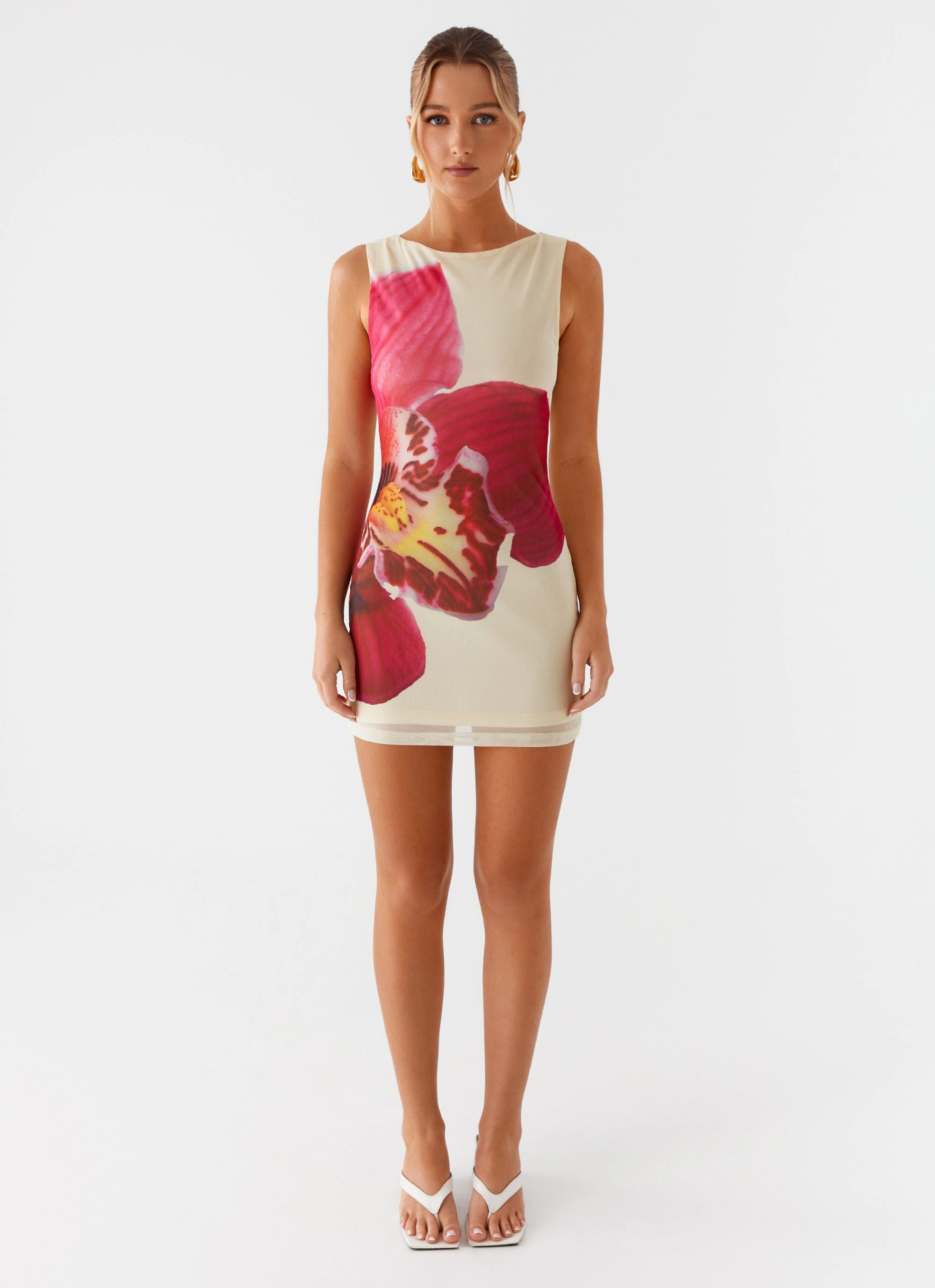 Light Movement Modern Fit Happy Hour Mini Dress - Yellow