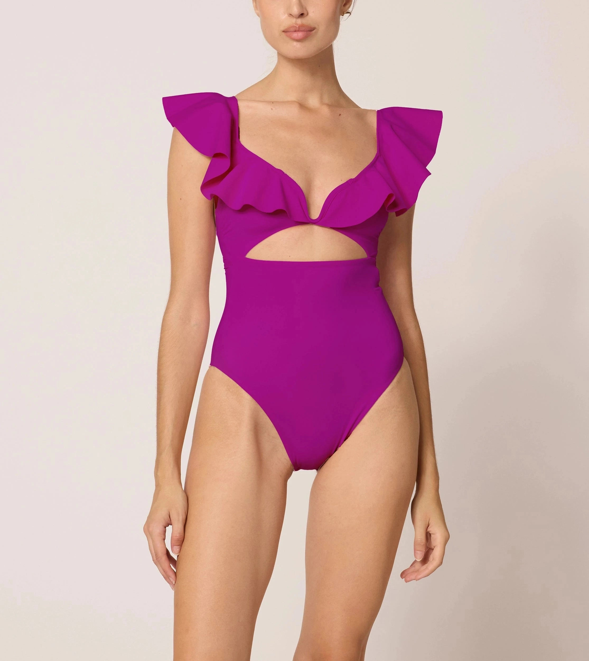 Harlow One Piece | Deep Orchid Reversible design Ultraviolet Protection