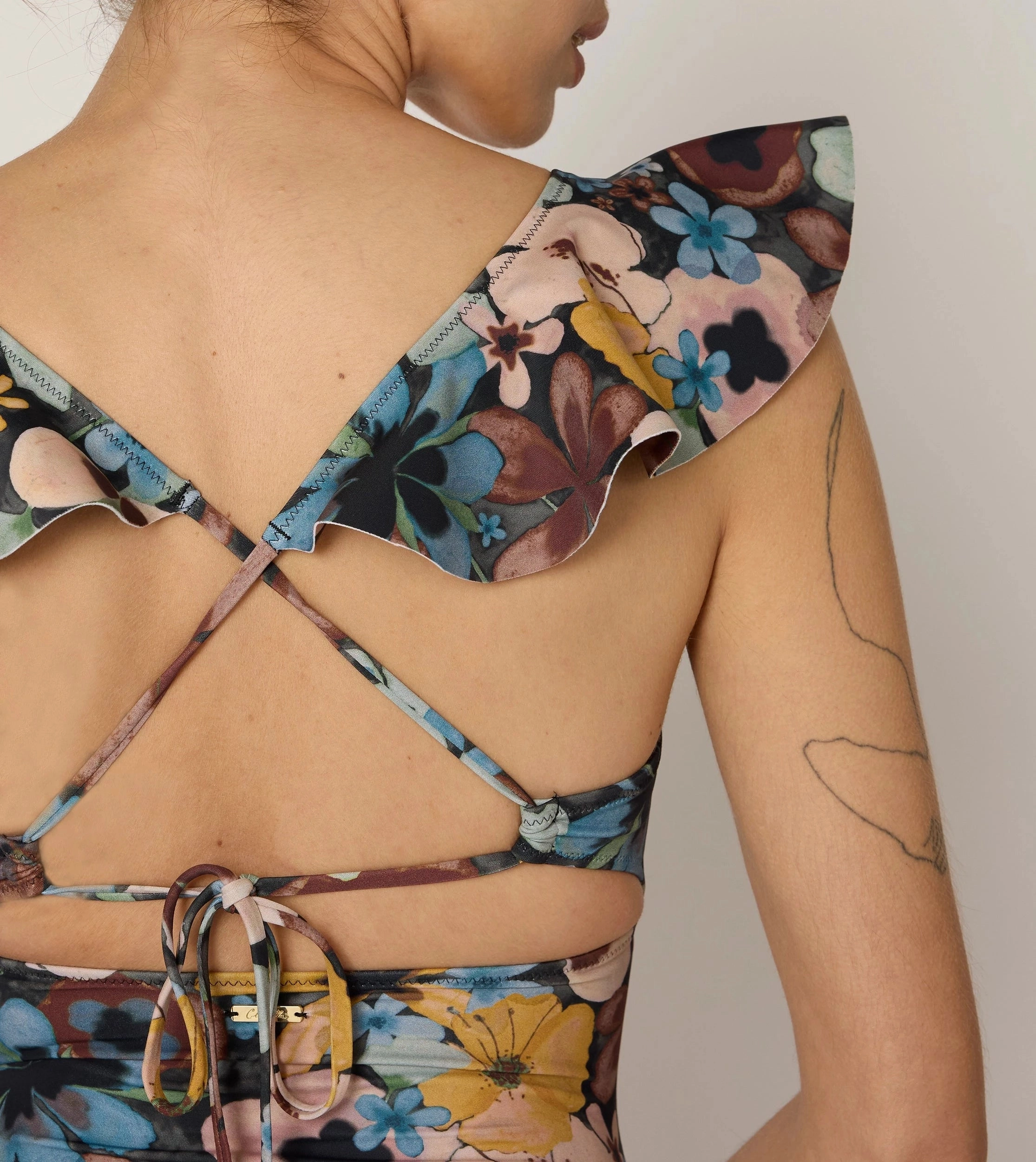 Summer Ready Packable-Design Harlow One Piece | Foraged Violets