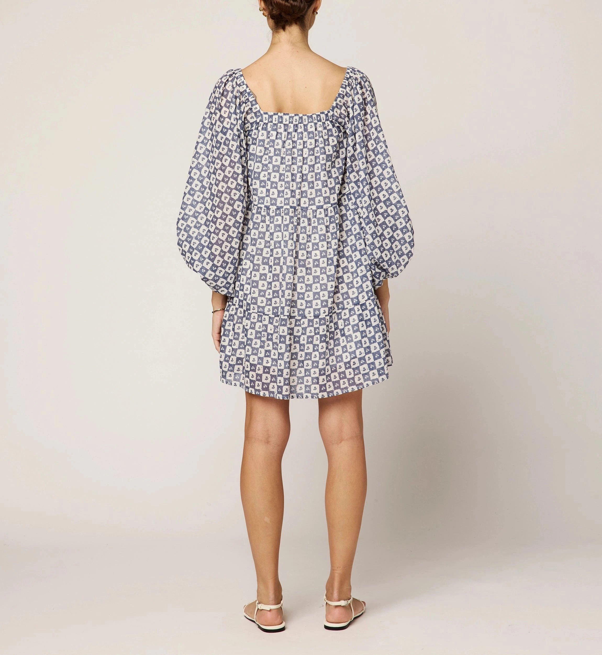 Hattie Mini Dress | Piazze Check Office Shape
