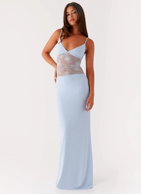 Vibrant Form Envy Maxi Dress - Blue