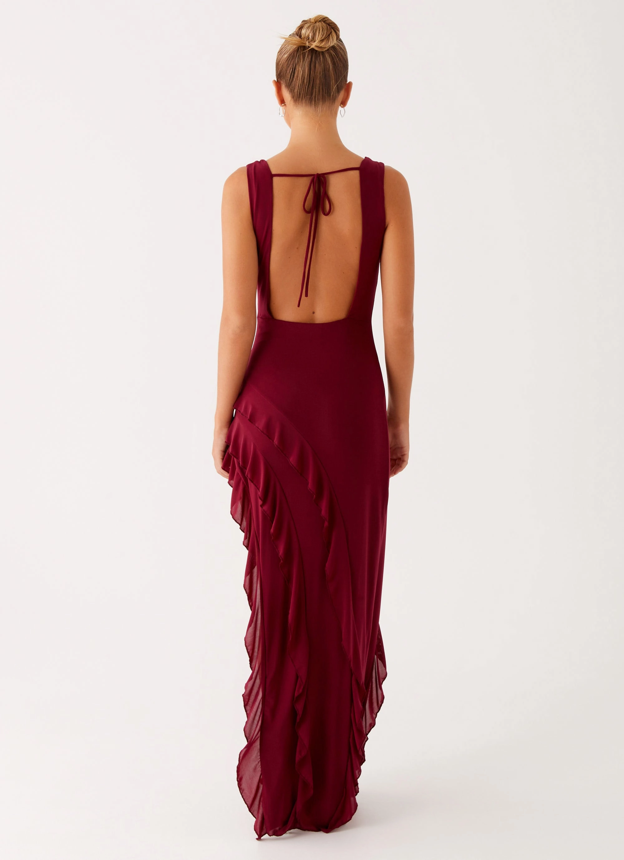 Beauty Feel Hendrix Maxi Dress - Raspberry Wine