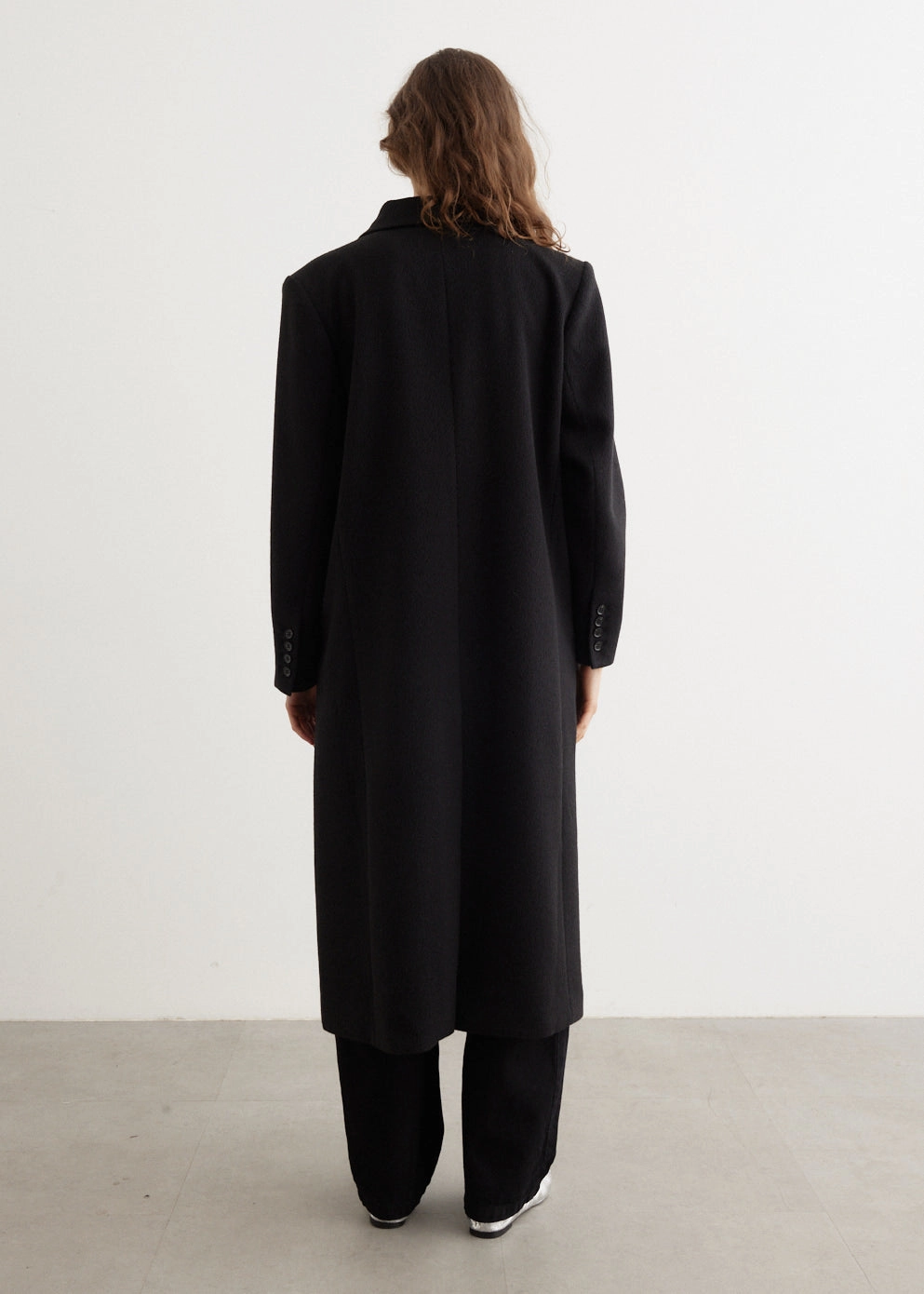 Daily Essential Herring Textured Blazer Coat