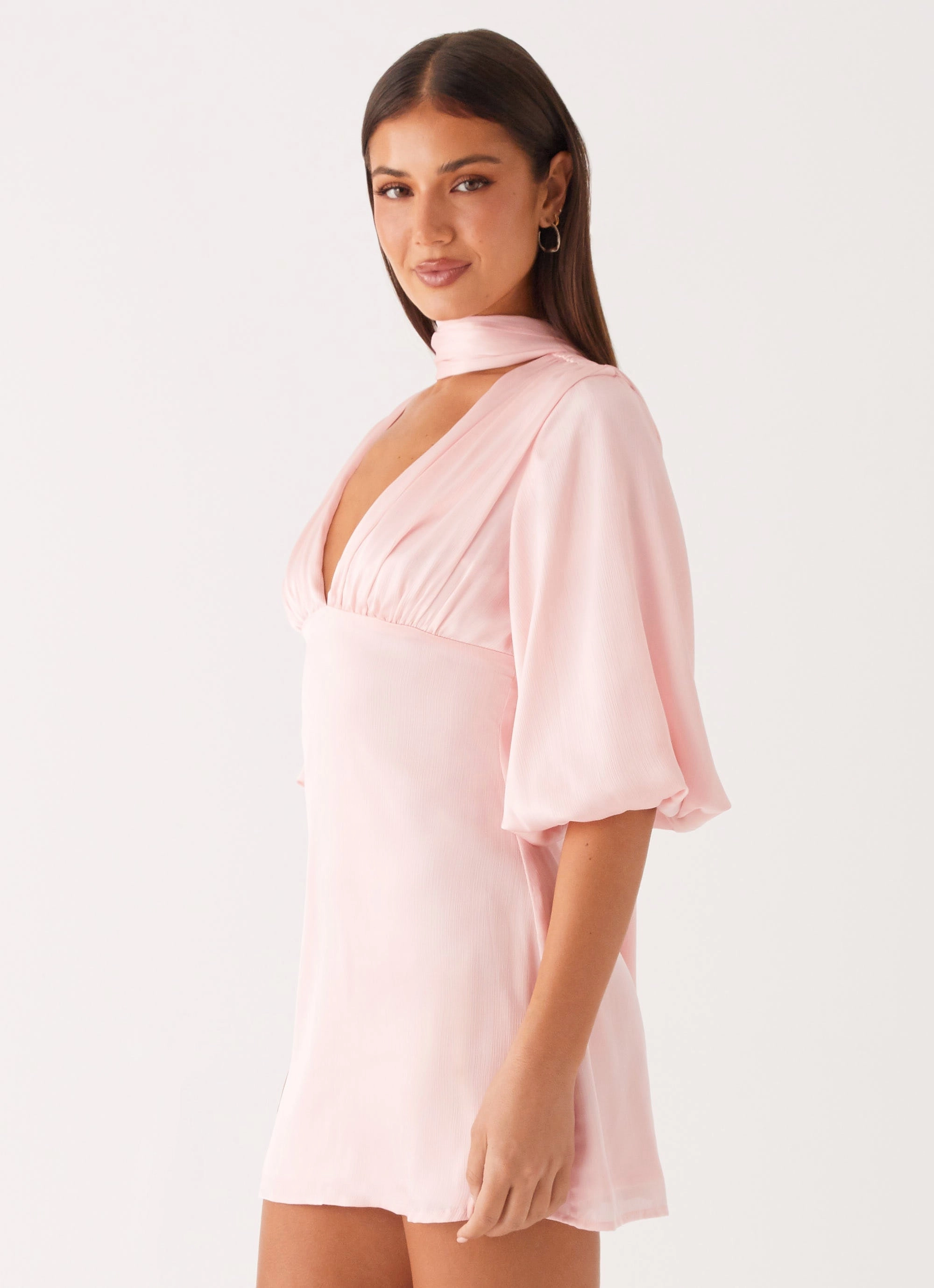 Feminine layered dress Trend Smart Mary Mini Dress - Pink
