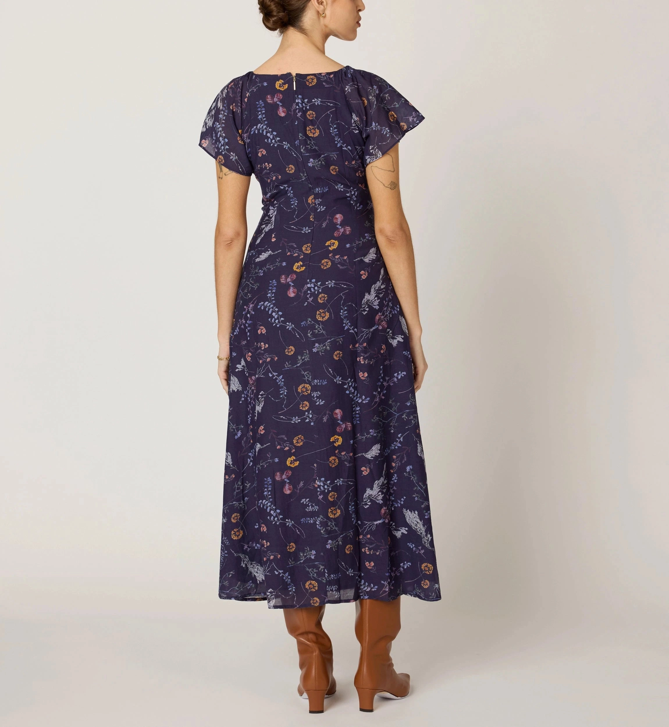 Versatile dress for layering Victoria Midi Dress | Viviana
