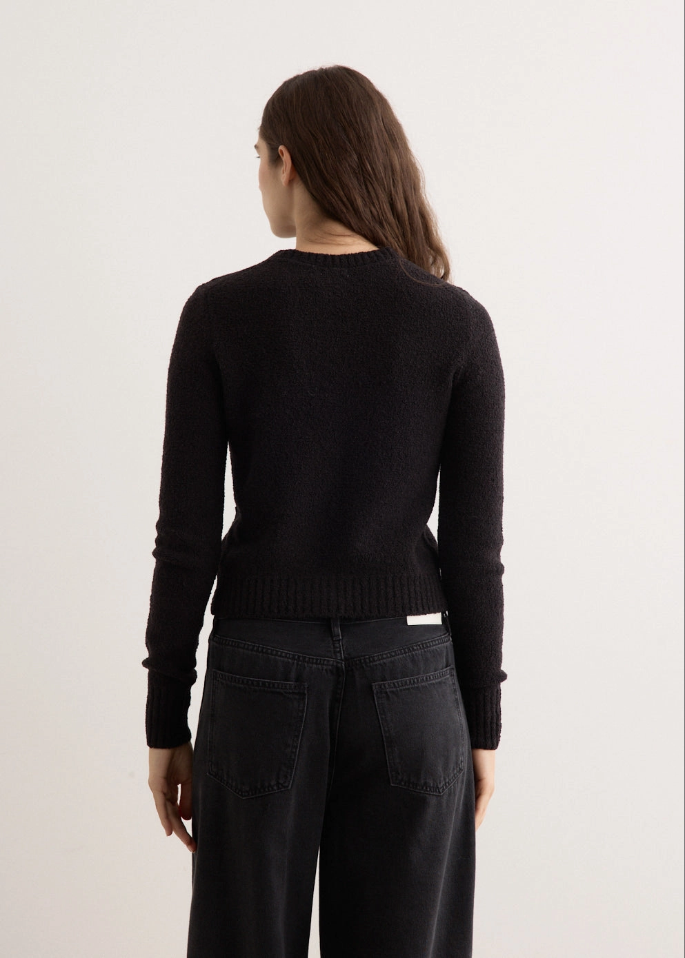 Boucle Wool Cardigan Street Comfort Fit