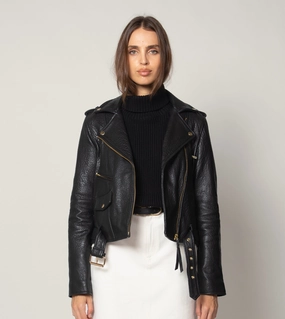 Asher Leather Jacket | Black Everyday Wear