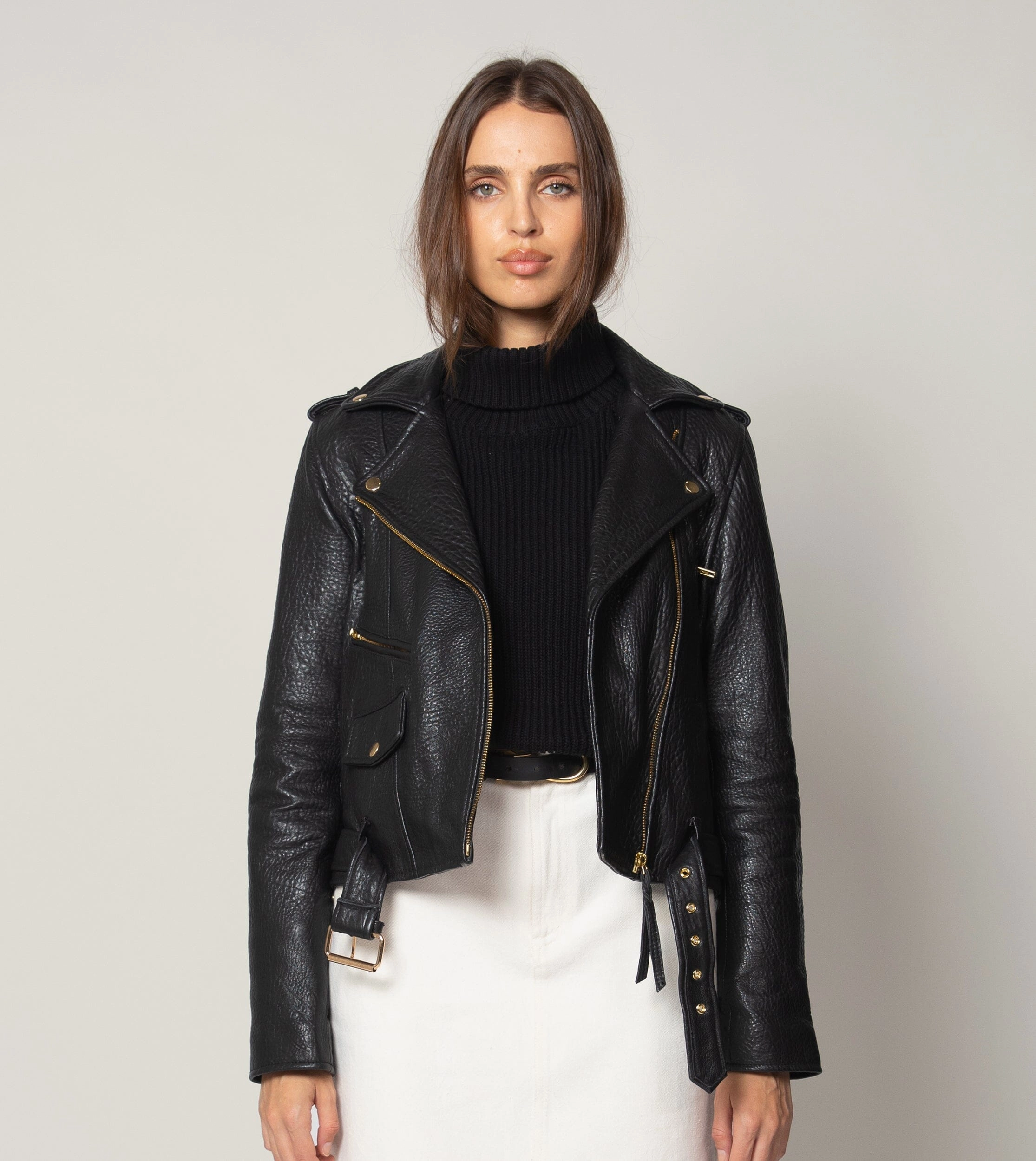 Asher Leather Jacket | Black Everyday Wear