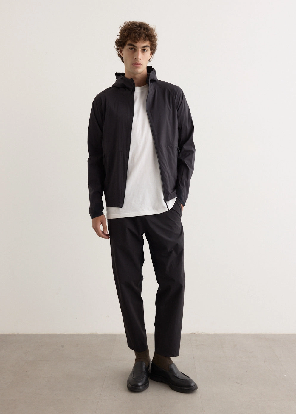 Demlo Hooded Jacket Eco Friendly Dye Practical Layer