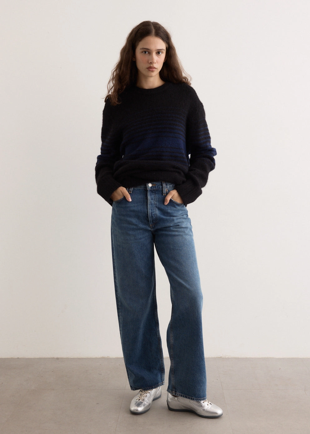 Platoon Crew Knit Work From Home Reinforced Hem