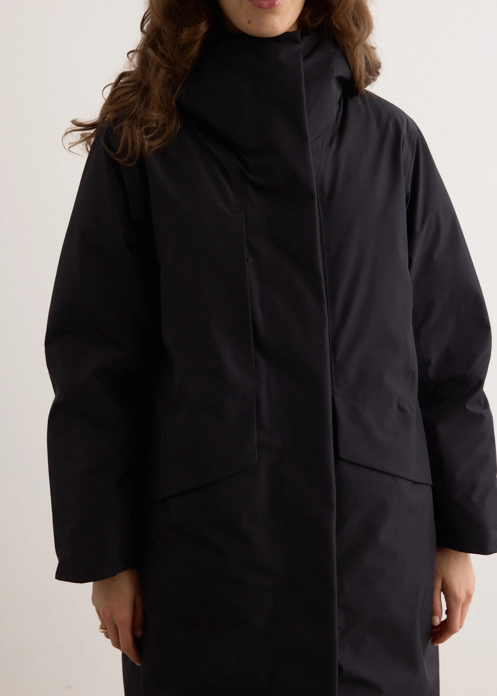 Ifora Down Parka mesh ventilation Non Restrictive Armholes