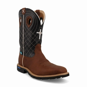 Men's 12" Tech X Boot Rustic Clay/Black Comfortable Wear