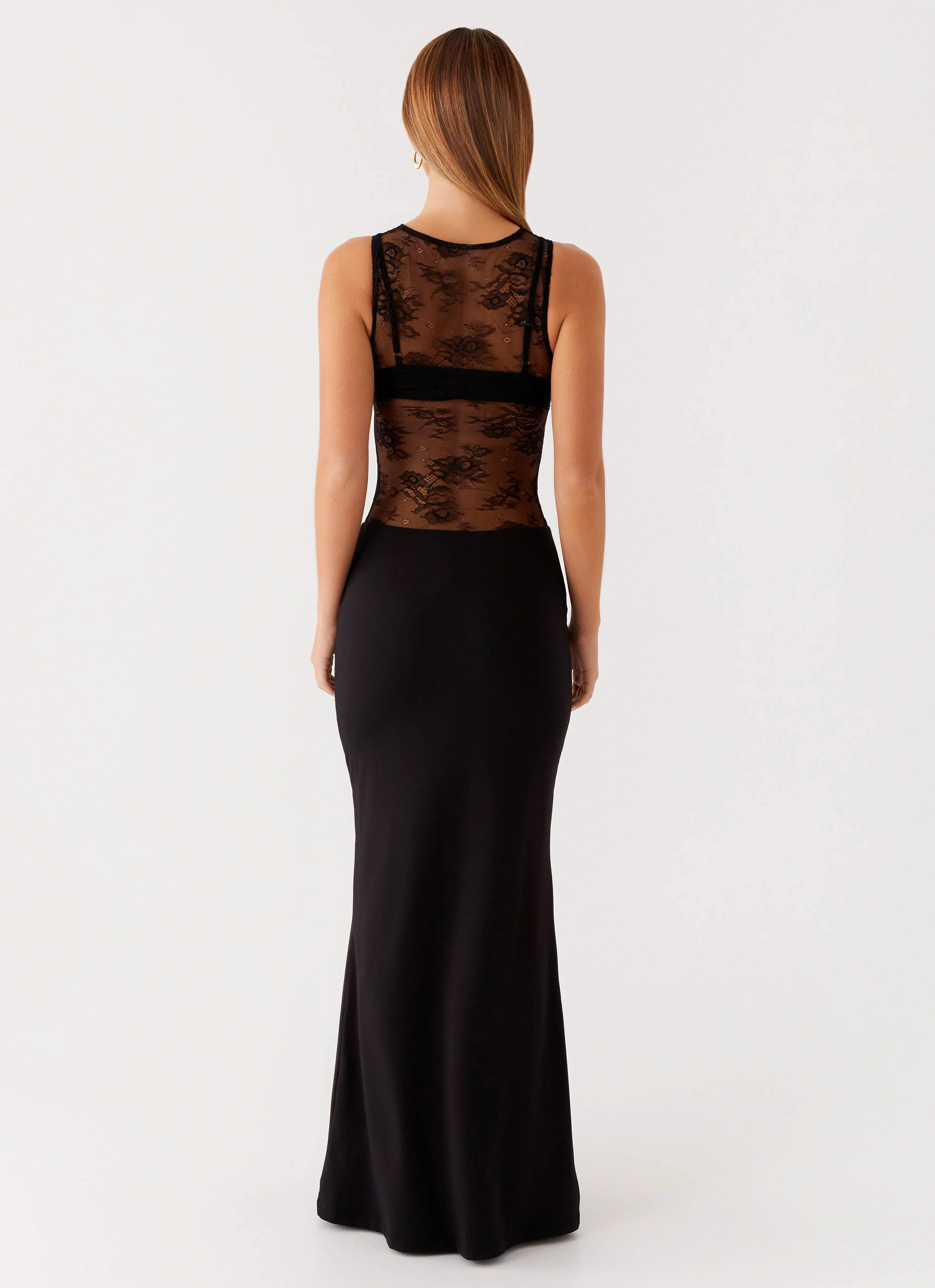 Imperial Maxi Dress - Black Go To Wear Simple Elegance