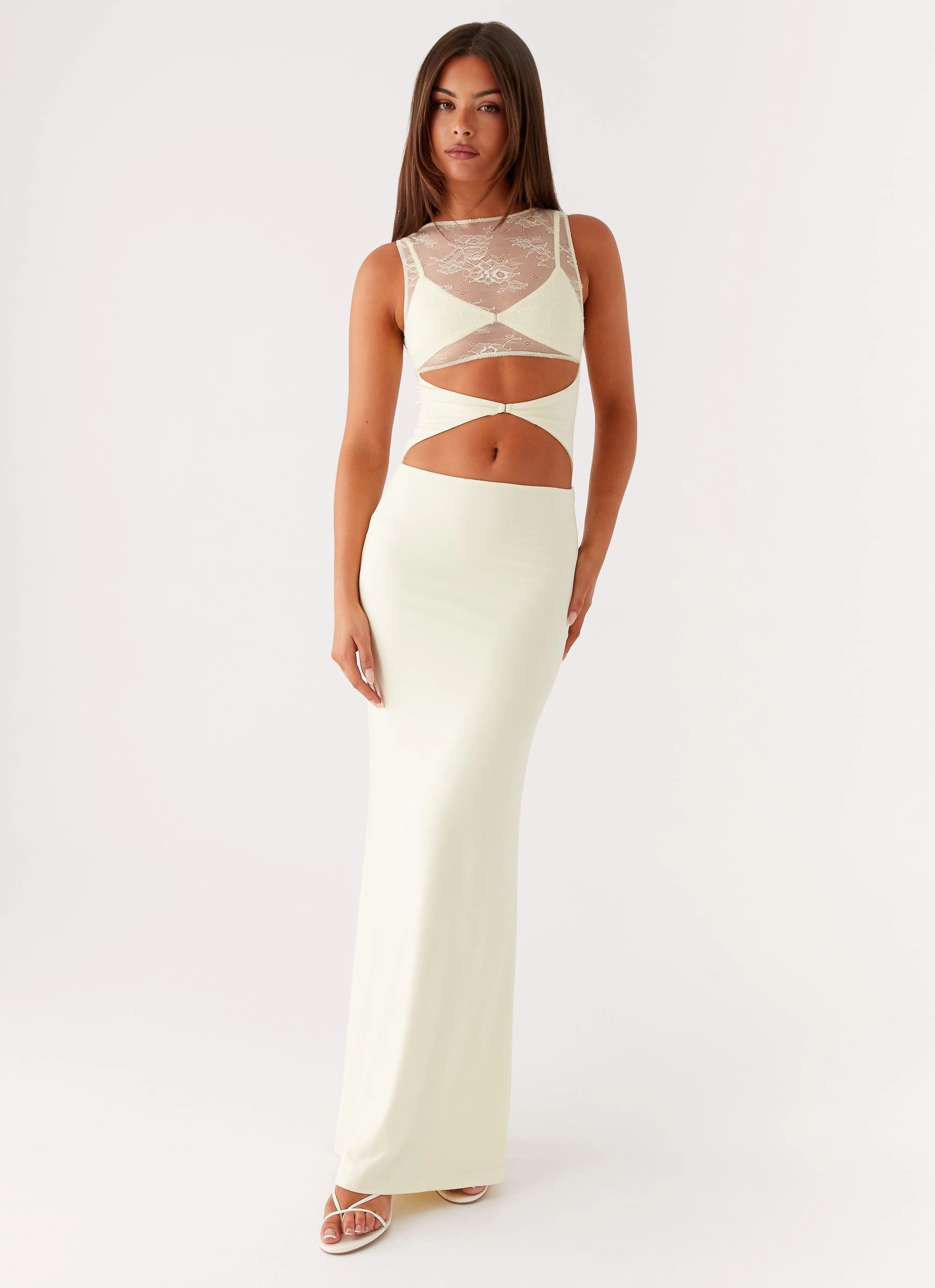 Imperial Maxi Dress - Yellow Flattering Fit for All Summer Fashion