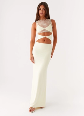 Imperial Maxi Dress - Yellow Flattering Fit for All Summer Fashion